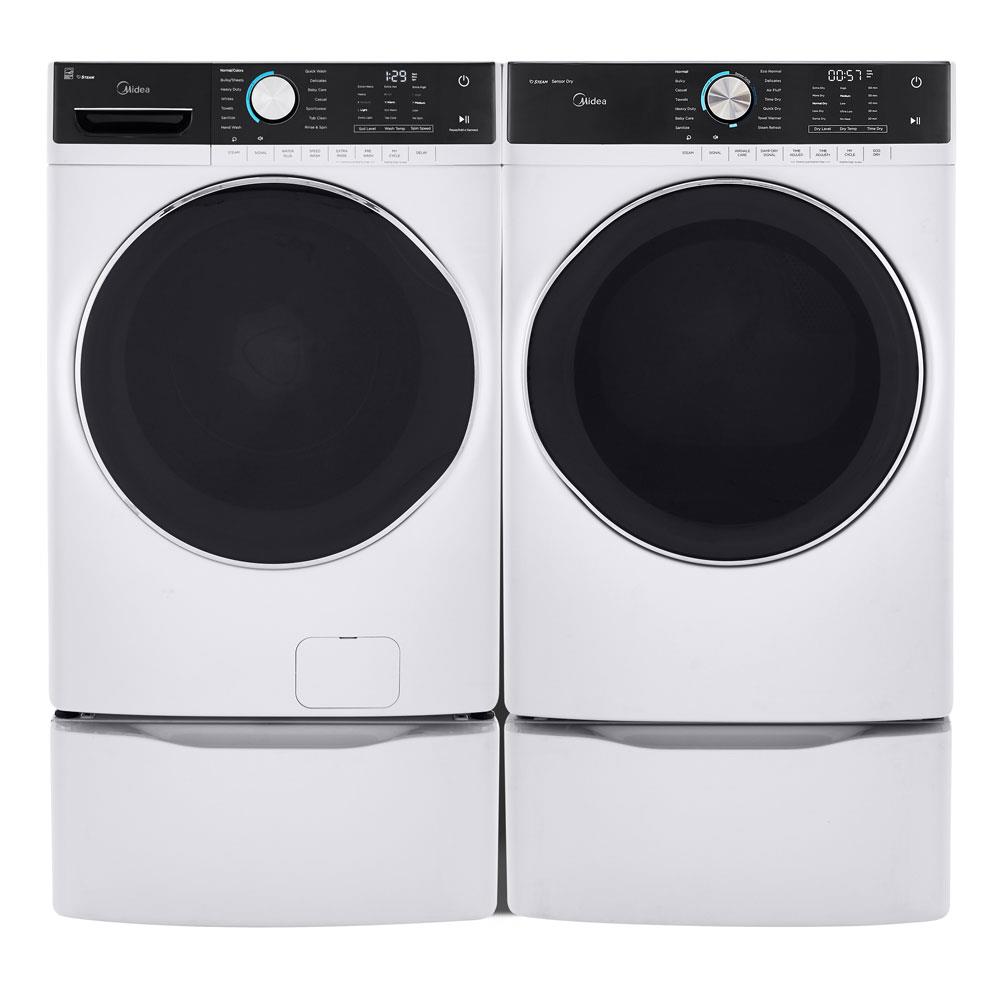 Whirlpool 5-cu ft High Efficiency Stackable Steam Cycle Front-Load Washer  (Chrome Shadow) ENERGY STAR