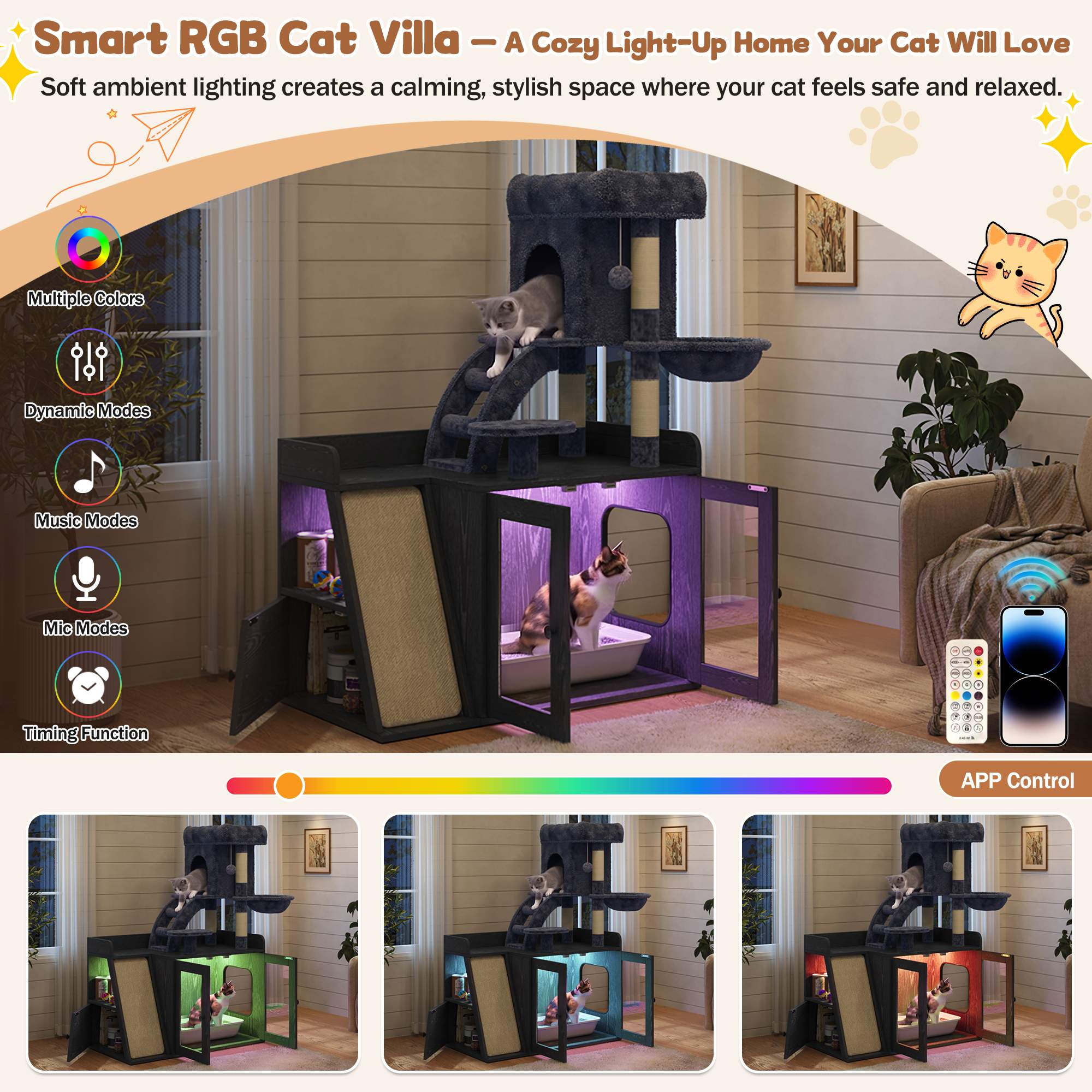 Roomfitters RF-N704P443507B Cat-Trees - View #9