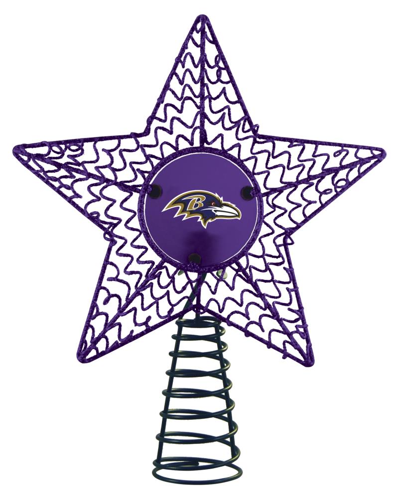 Baltimore Ravens Theme Christmas Tree