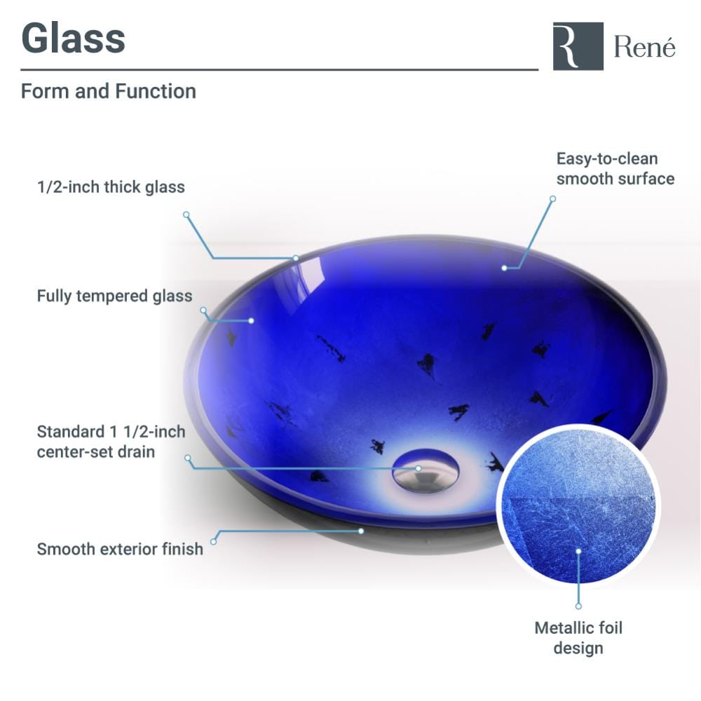 Rene R5-5008-WF-ABR Bath-Sink - View #3