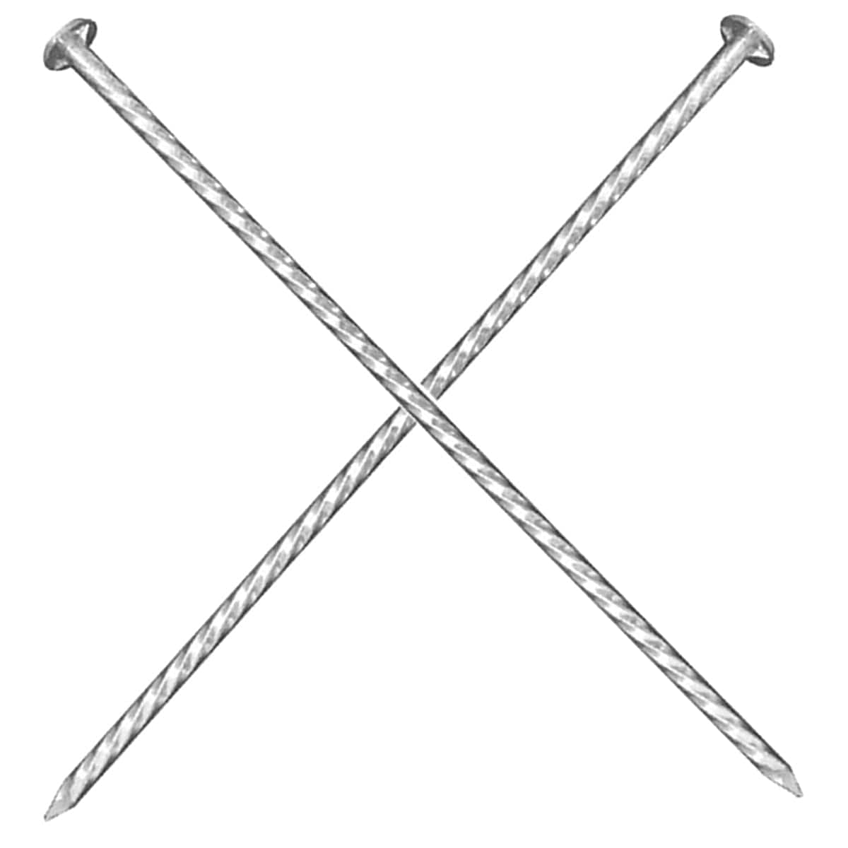 DYRCJ 40 Pack 10 Inch Solid Galvanized Non Rust Metal Garden Stakes ...