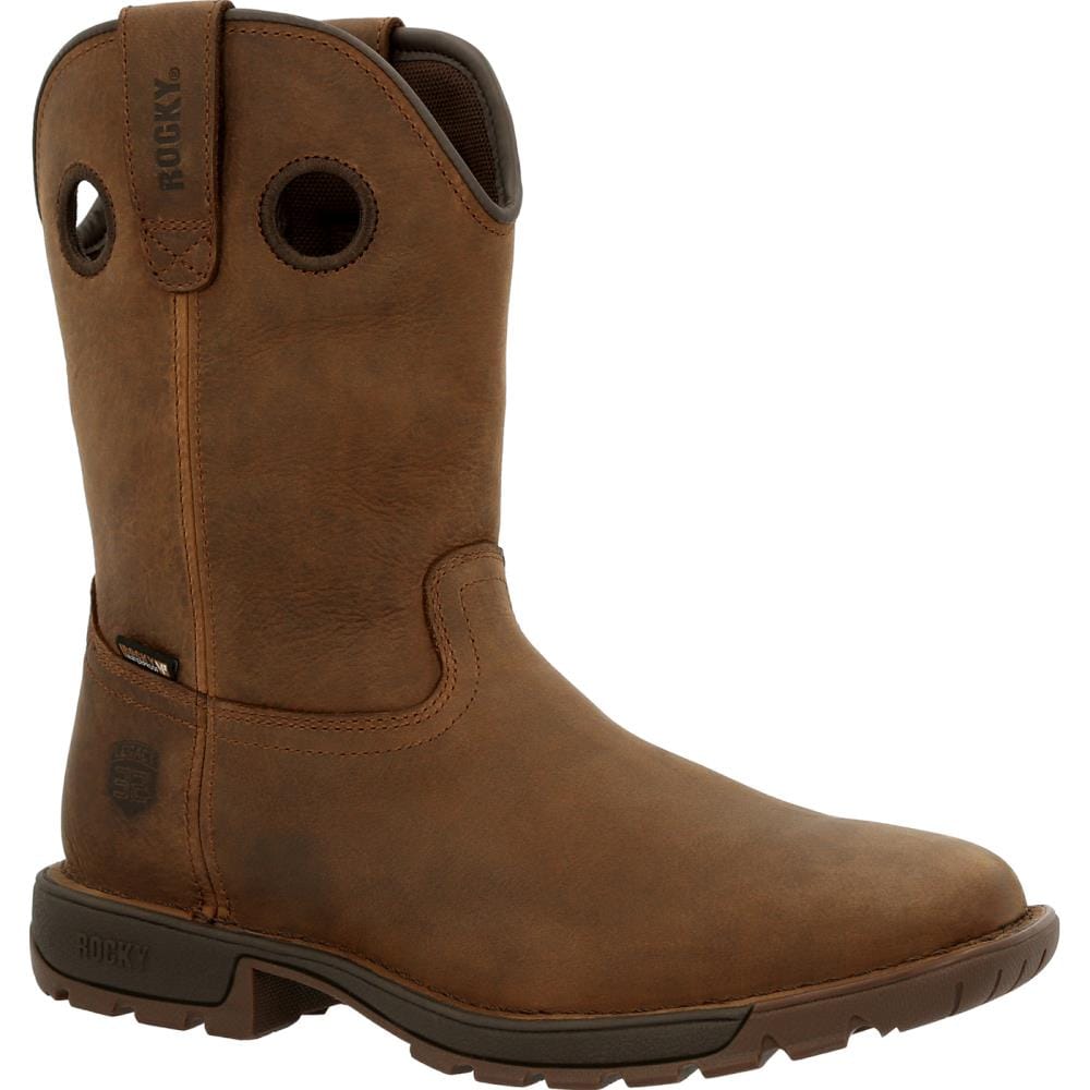 Rocky RKW0340  W  130 Men's Dark Brown Waterproof Boots Size: 13 Wide