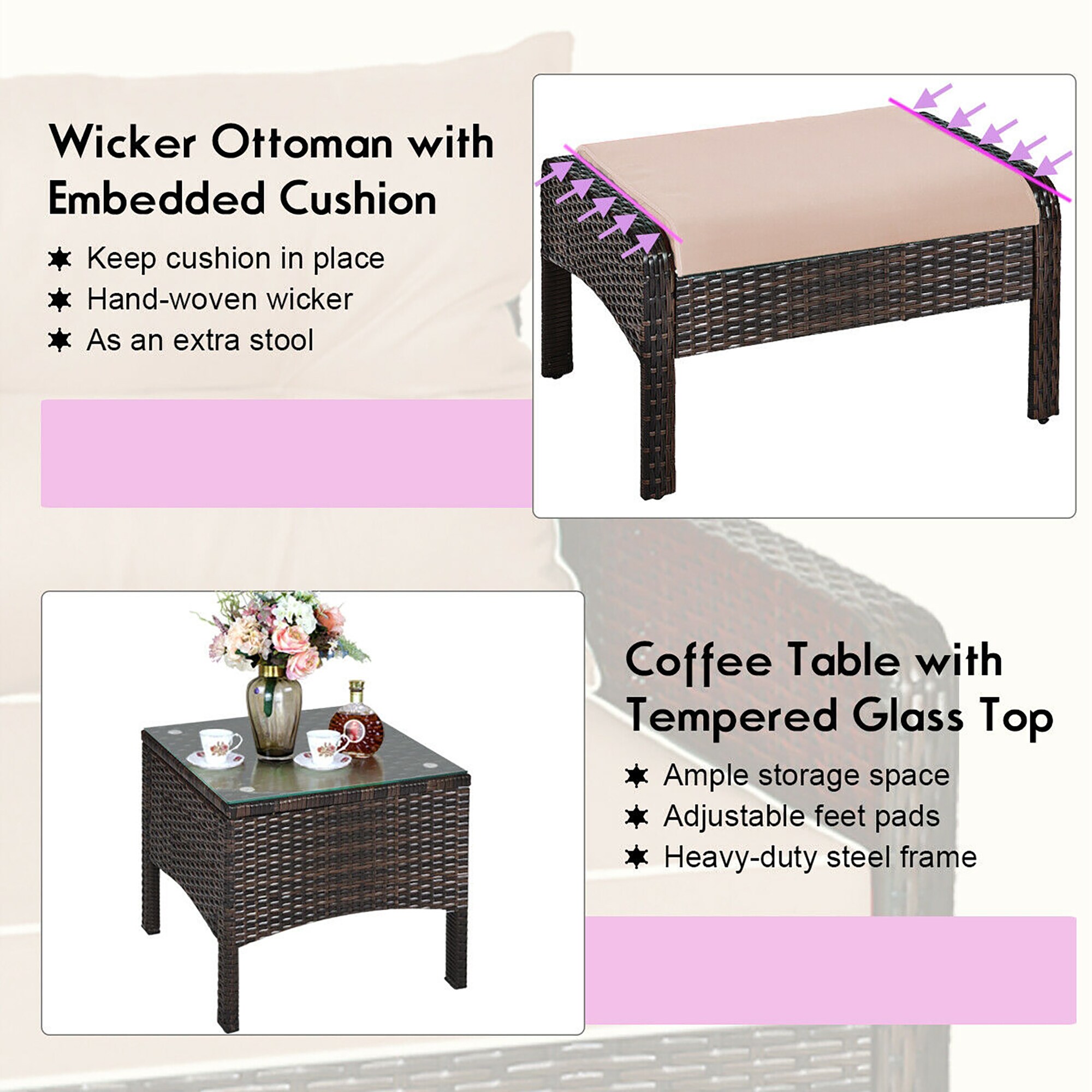 CASAINC DS-W28605936 Patio-Conversation-Sets - View #8