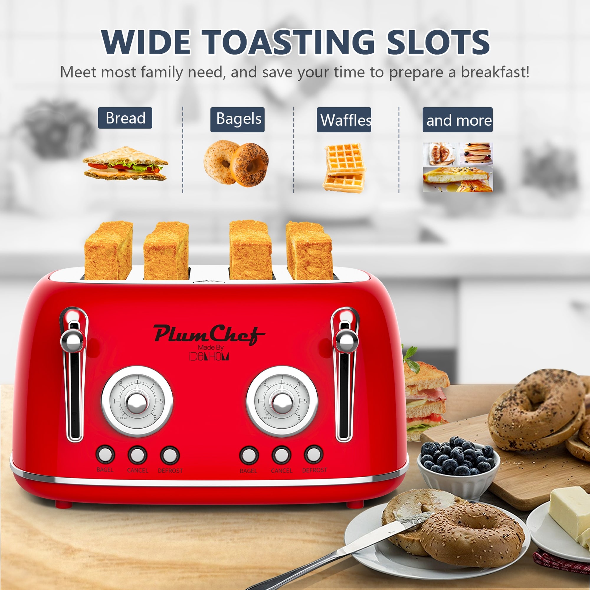 Boyel Living BL-GB4311RD toasters - View #3