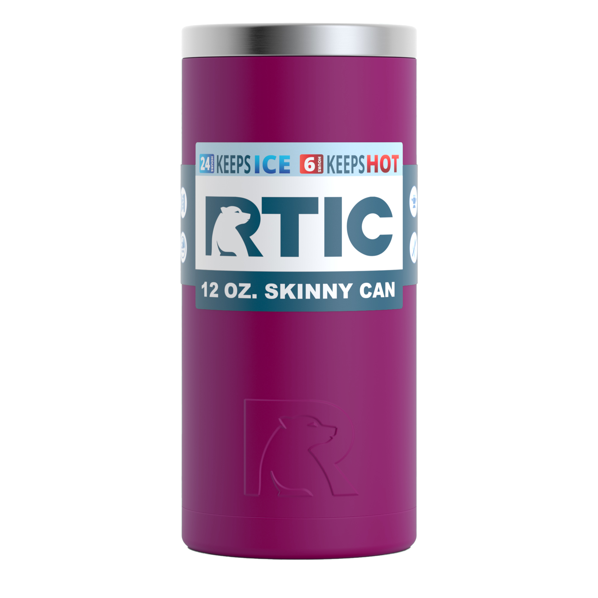 RTIC 12oz. Skinny Can Cooler - Orange