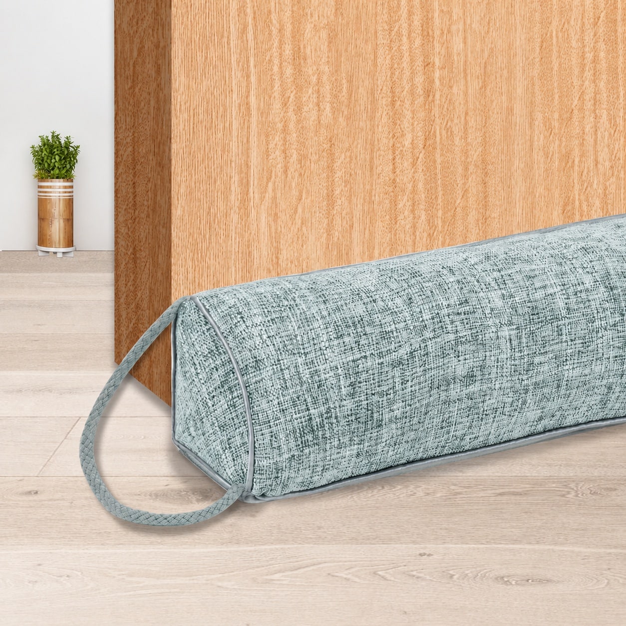 Misopily Weighted Door Draft Stopper Triangular Gap Filler Blocks Bottom Up to 3 Under Door Draft Blocker Reduce Hot Cold Air Wind Noise for #LMS0731M066