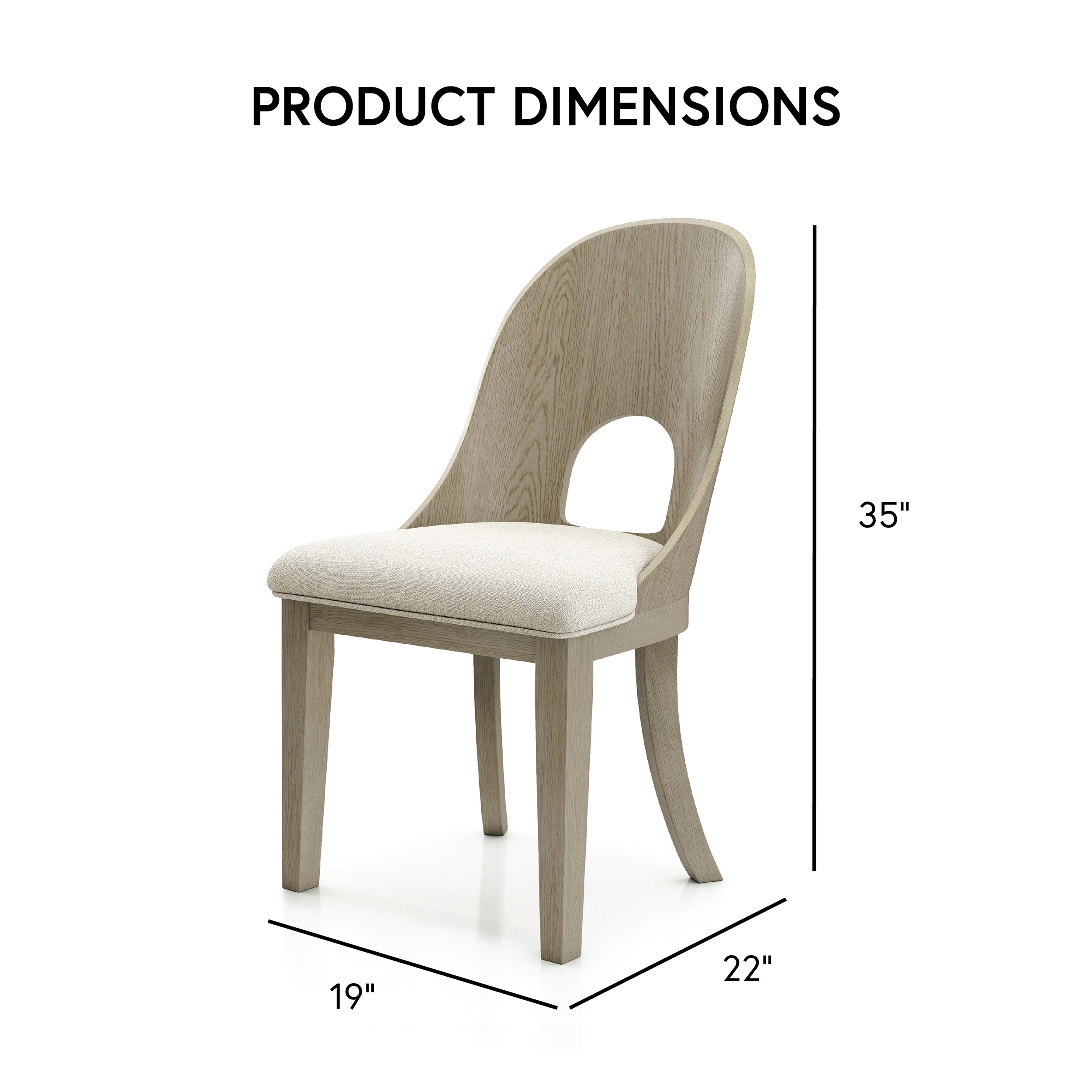 Furniture of America IDF-39004AK-SC Dining-Chairs - View #3