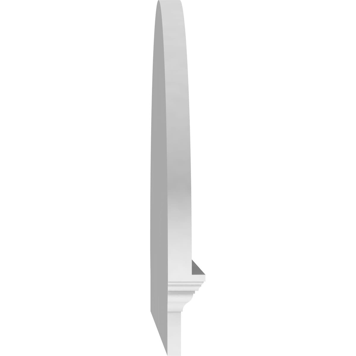 Ekena Millwork PEDPC082X275ELL04 Exterior-Window-Trim - View #4