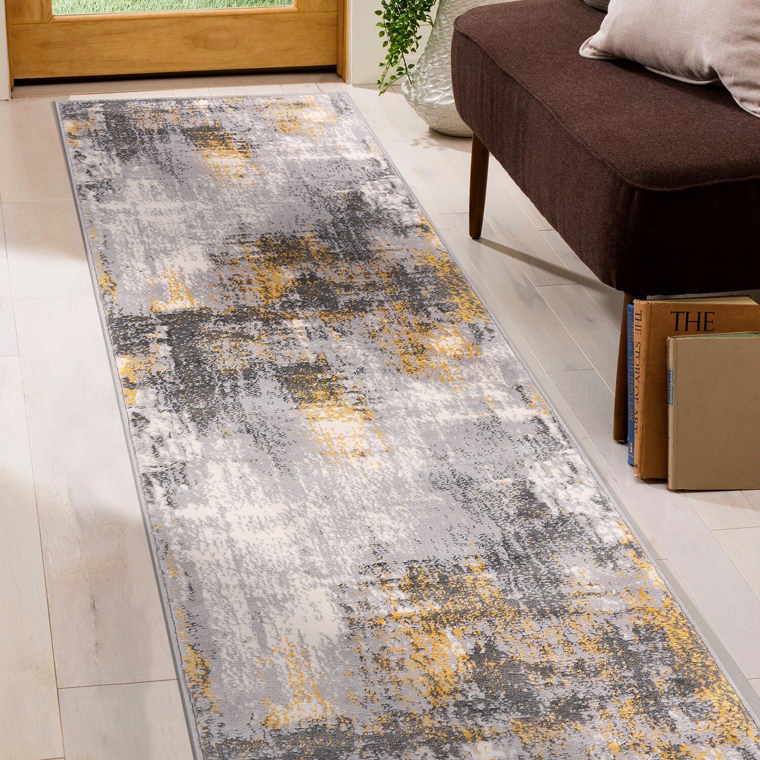World Rug Gallery 4053YELLOW2X7 rugs - View #7