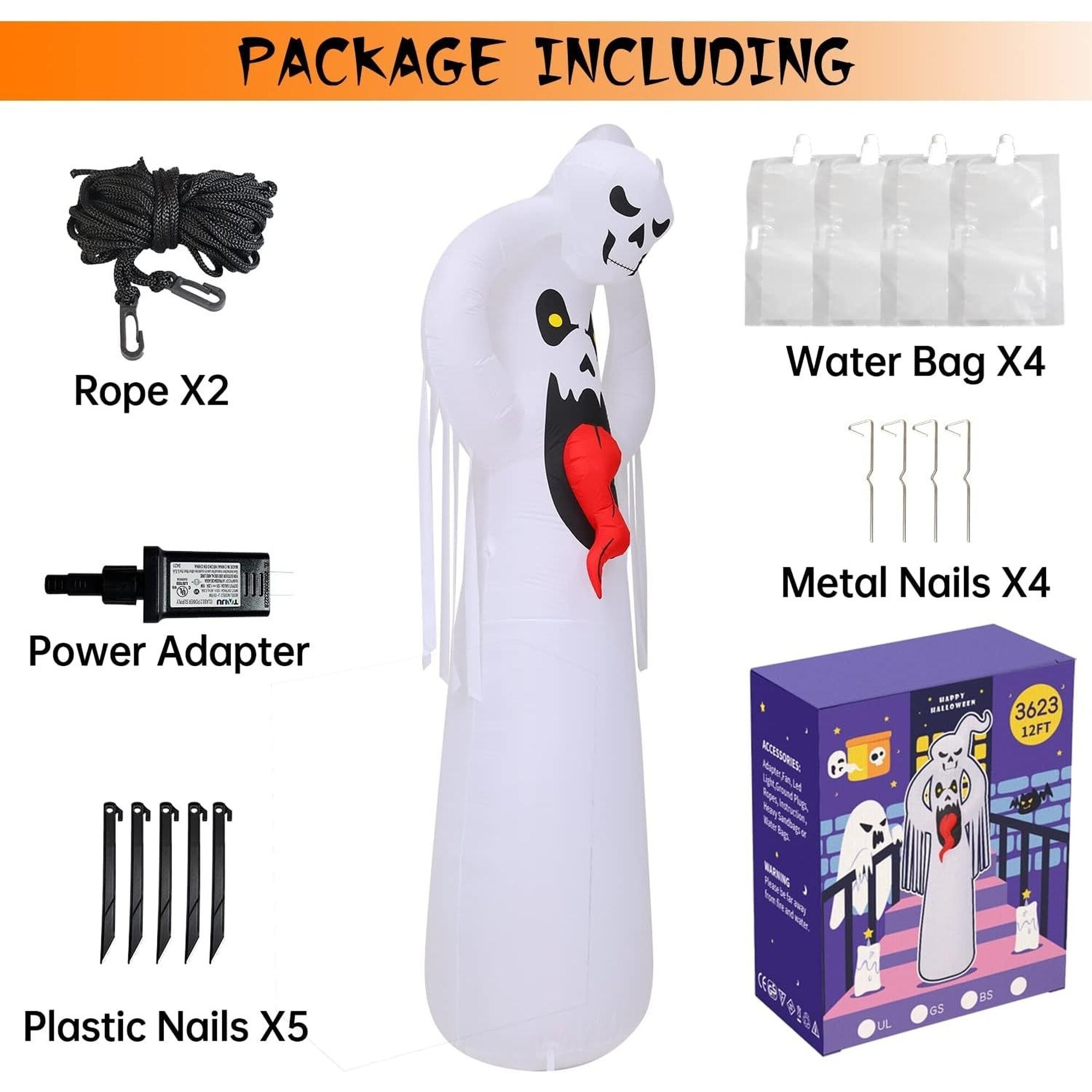 OGETFUUR L5MJA719HDI17 Outdoor-Halloween-Decor - View #2