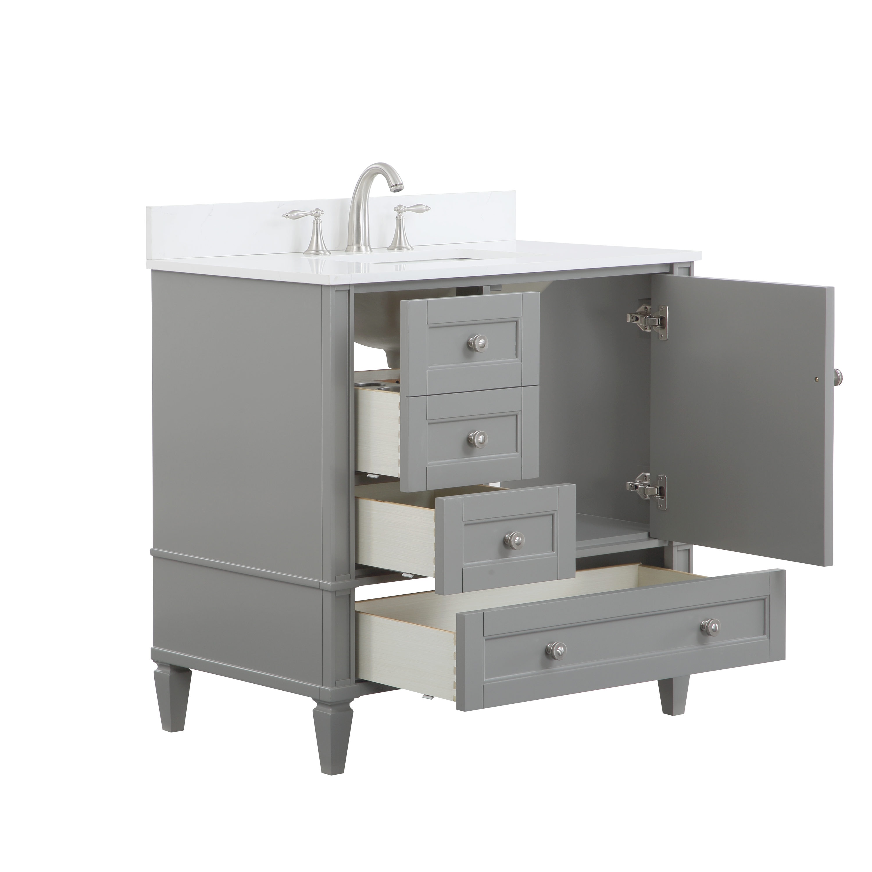 Northridge Home 0V338V36 Bath-Vanity-Combo - View #6