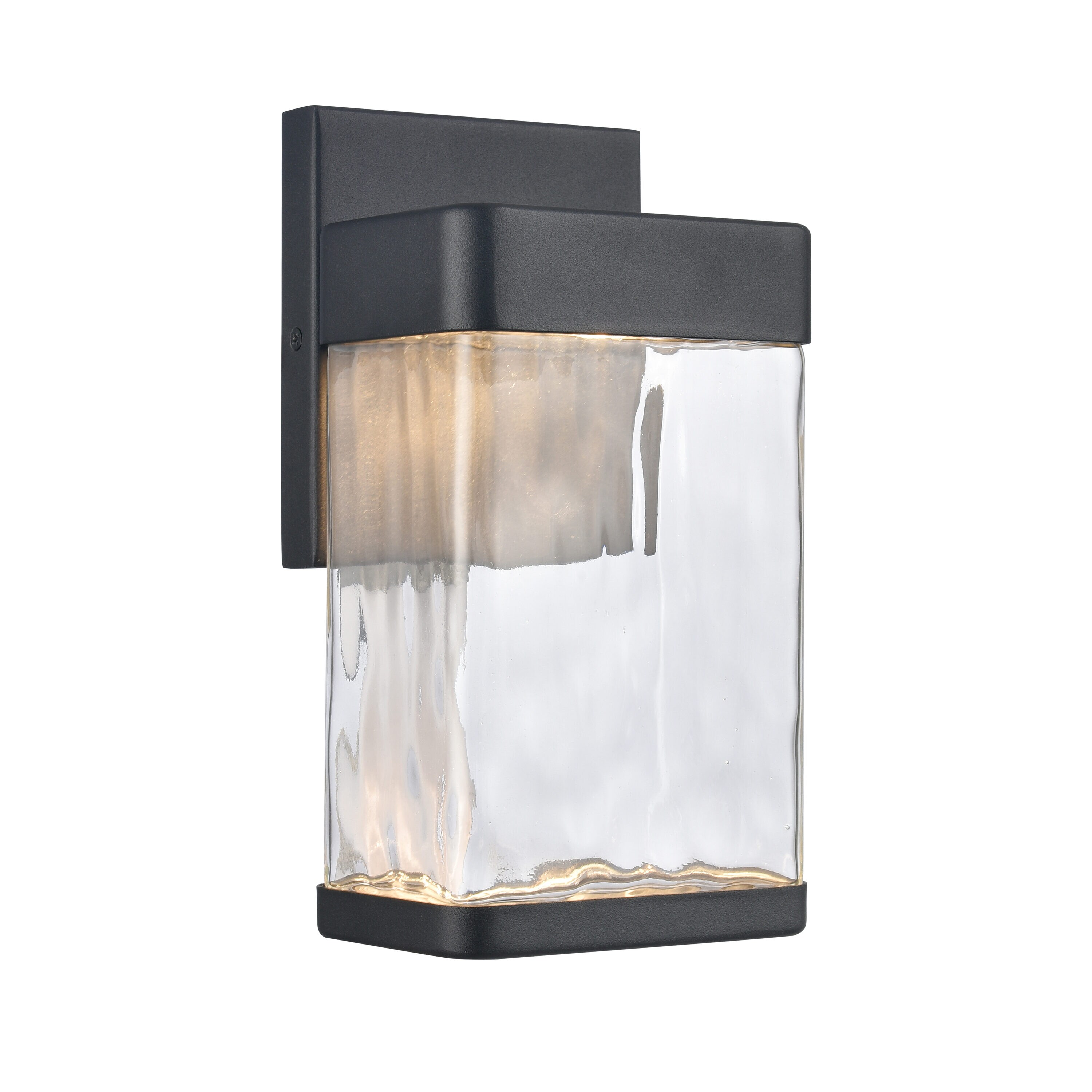 Westmore by ELK Lighting LW-202302010178 Jackson 5-in W 1 -Light Multiple finishes Black Transitional Integrated LED Wall Sconce