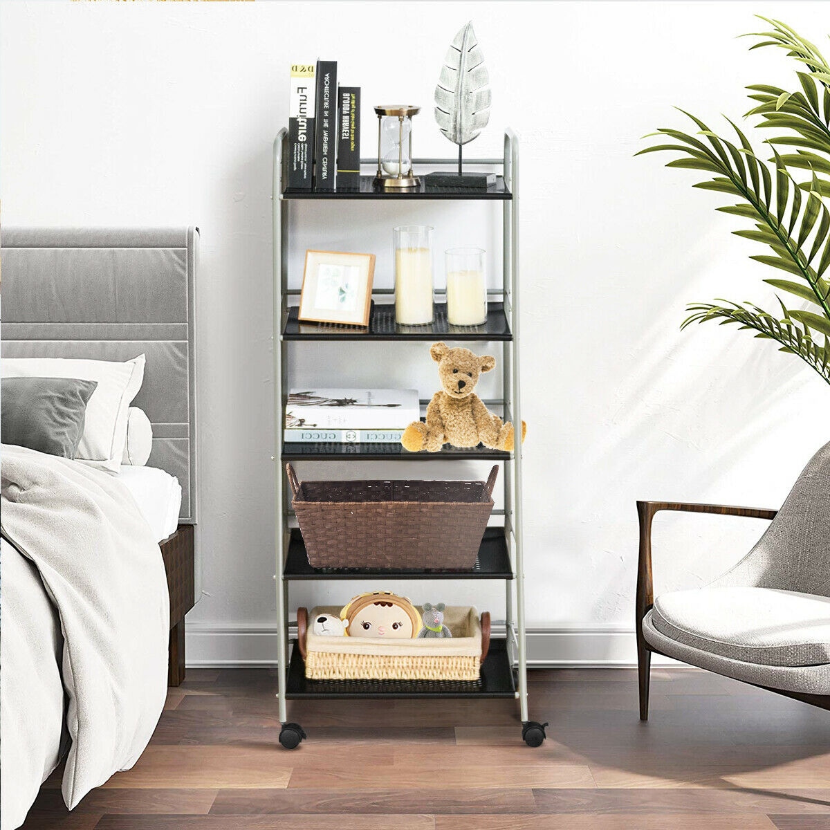 Costway HW56831 Free-Standing-Shelving - View #8