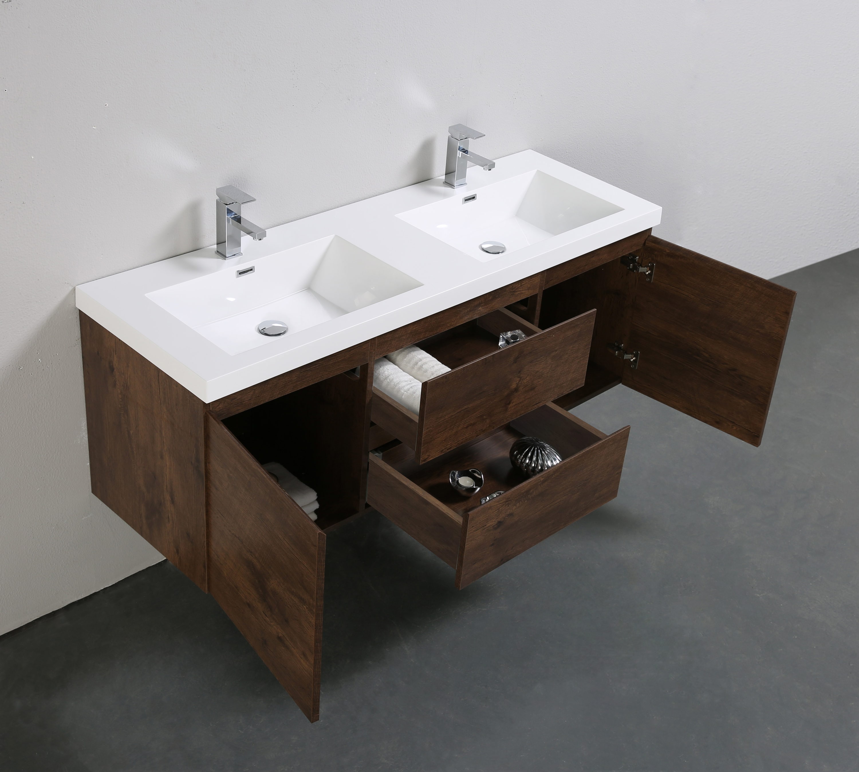 Moreno Bath MOB60D-RW Bath-Vanity-Combo - View #5
