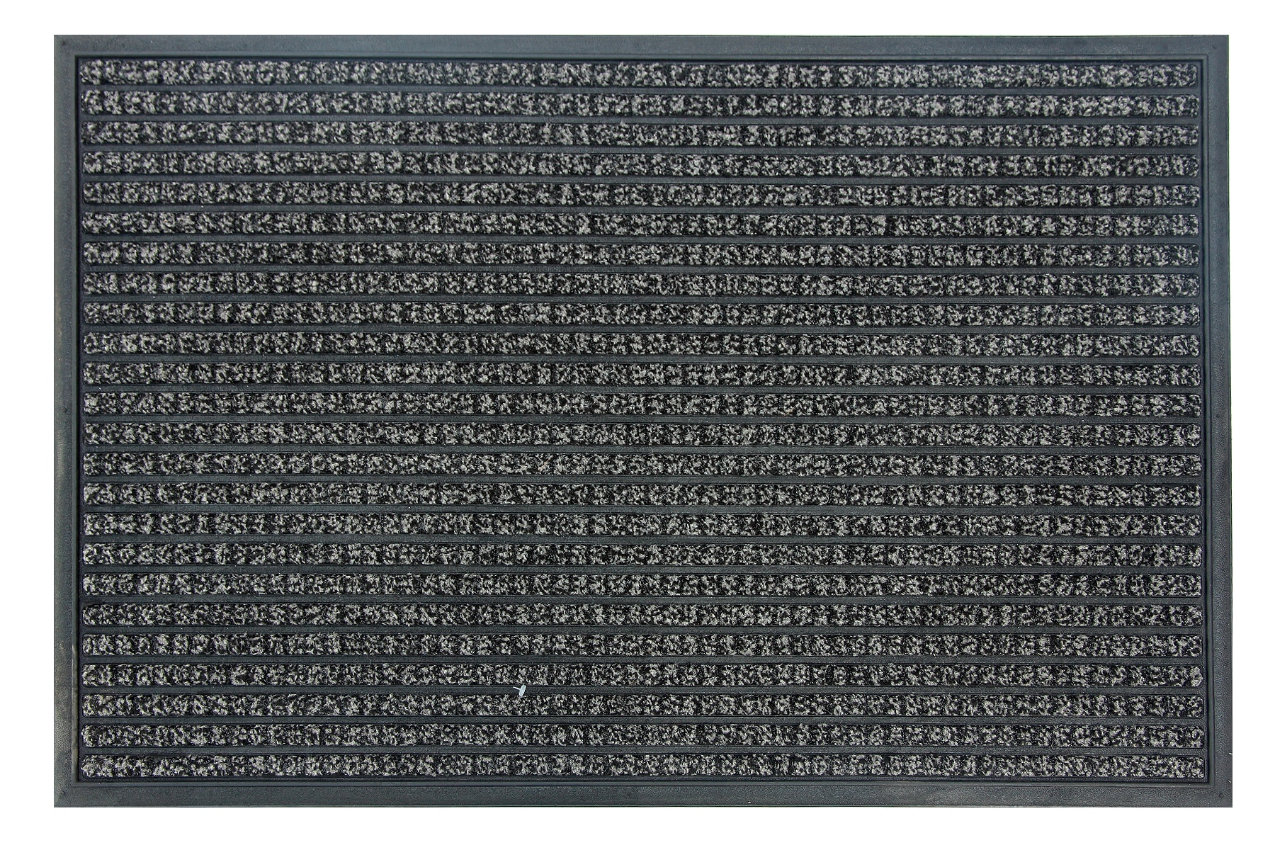 Apache Mills Brush & Clean™ Entrance Mat 3/8 Thick 3' x Up to 60' Charcoal