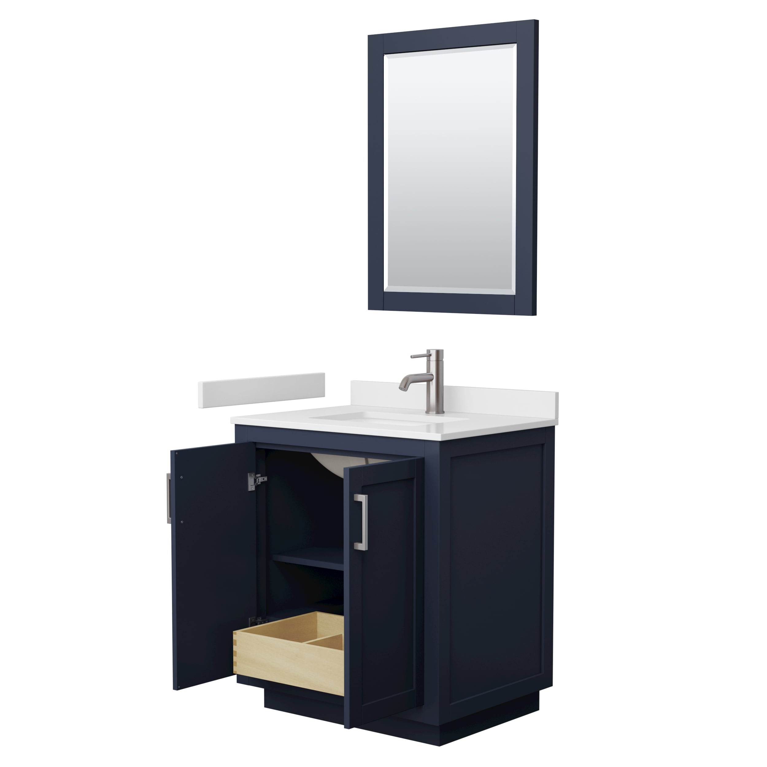Wyndham Collection WCF292930SBNWCUNSM24 Bath-Vanity-Combo - View #3