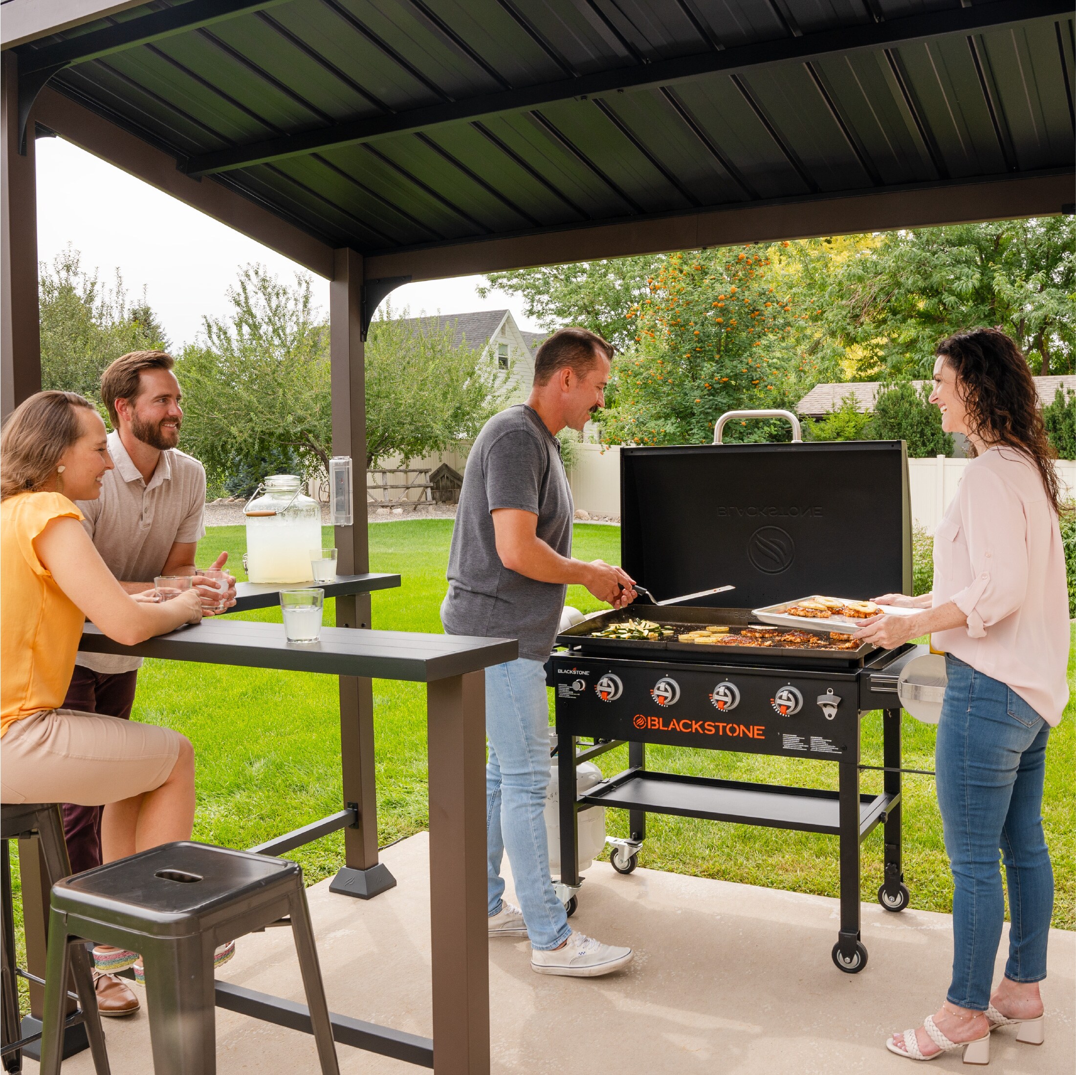 Blackstone 6001 Wood-Resin-Gazebos - View #6