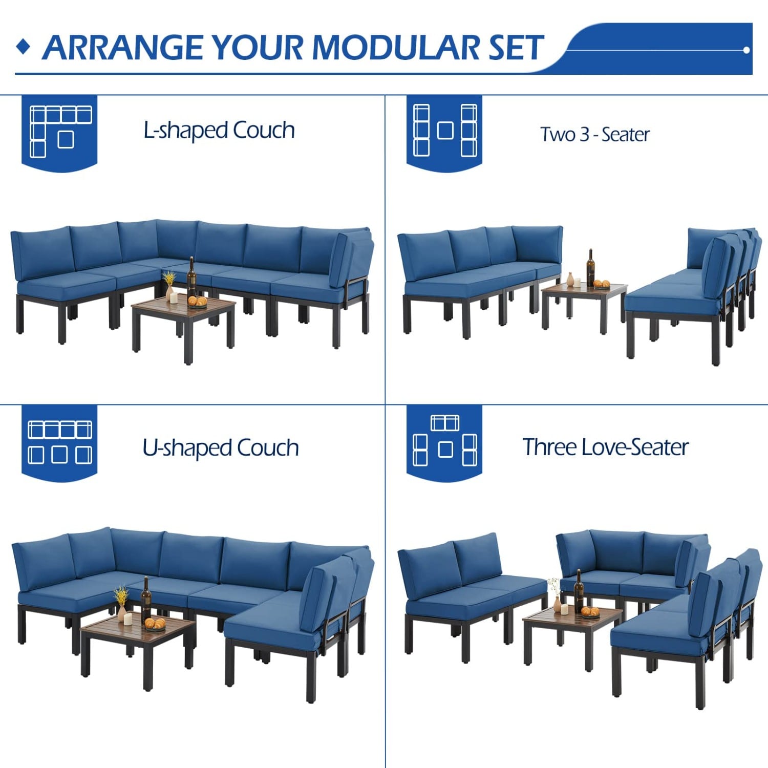 AECOJOY 16077BU-LS01 Patio-Sofas-Daybeds - View #6
