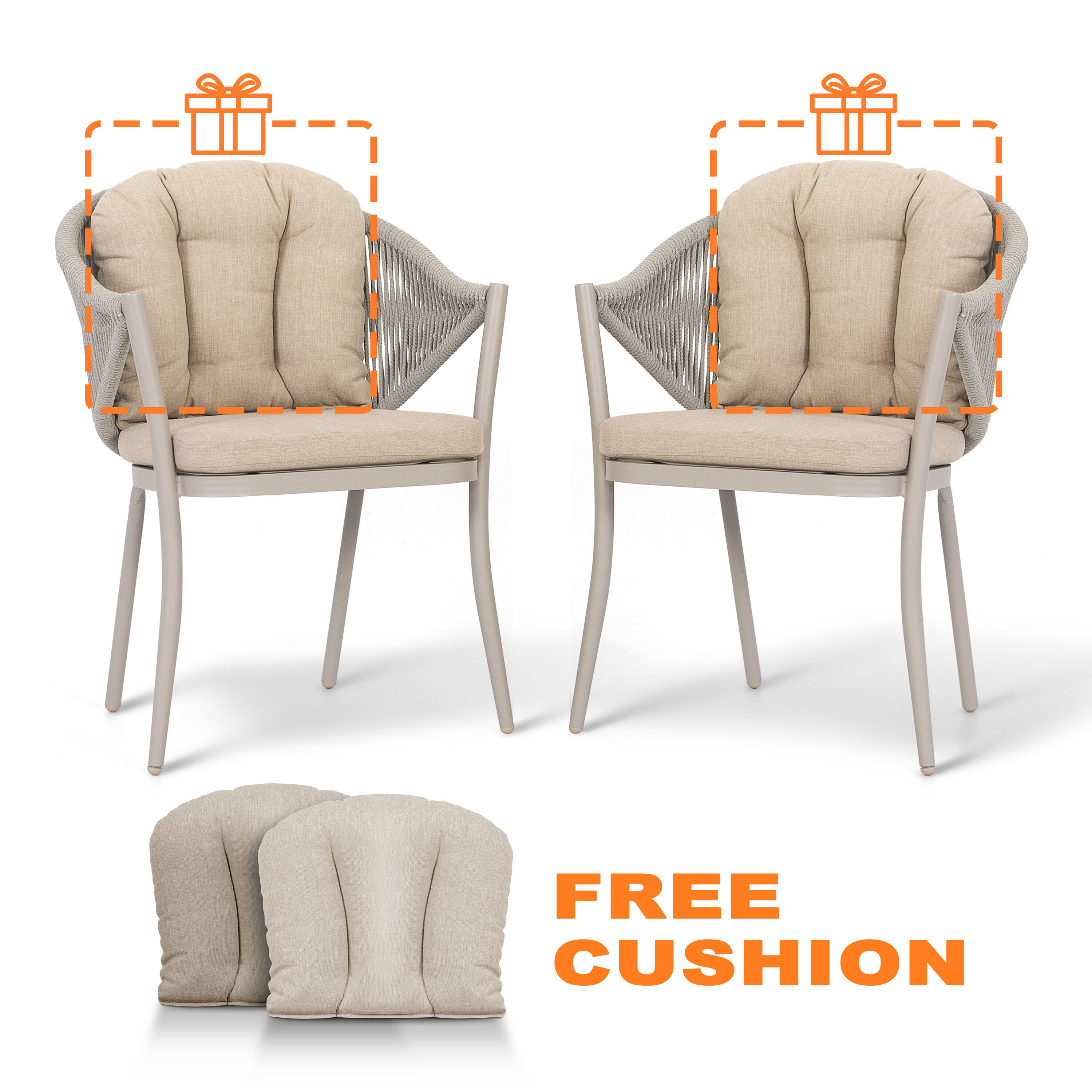 Nuu Garden DW101-KF Patio-Chairs - View #7