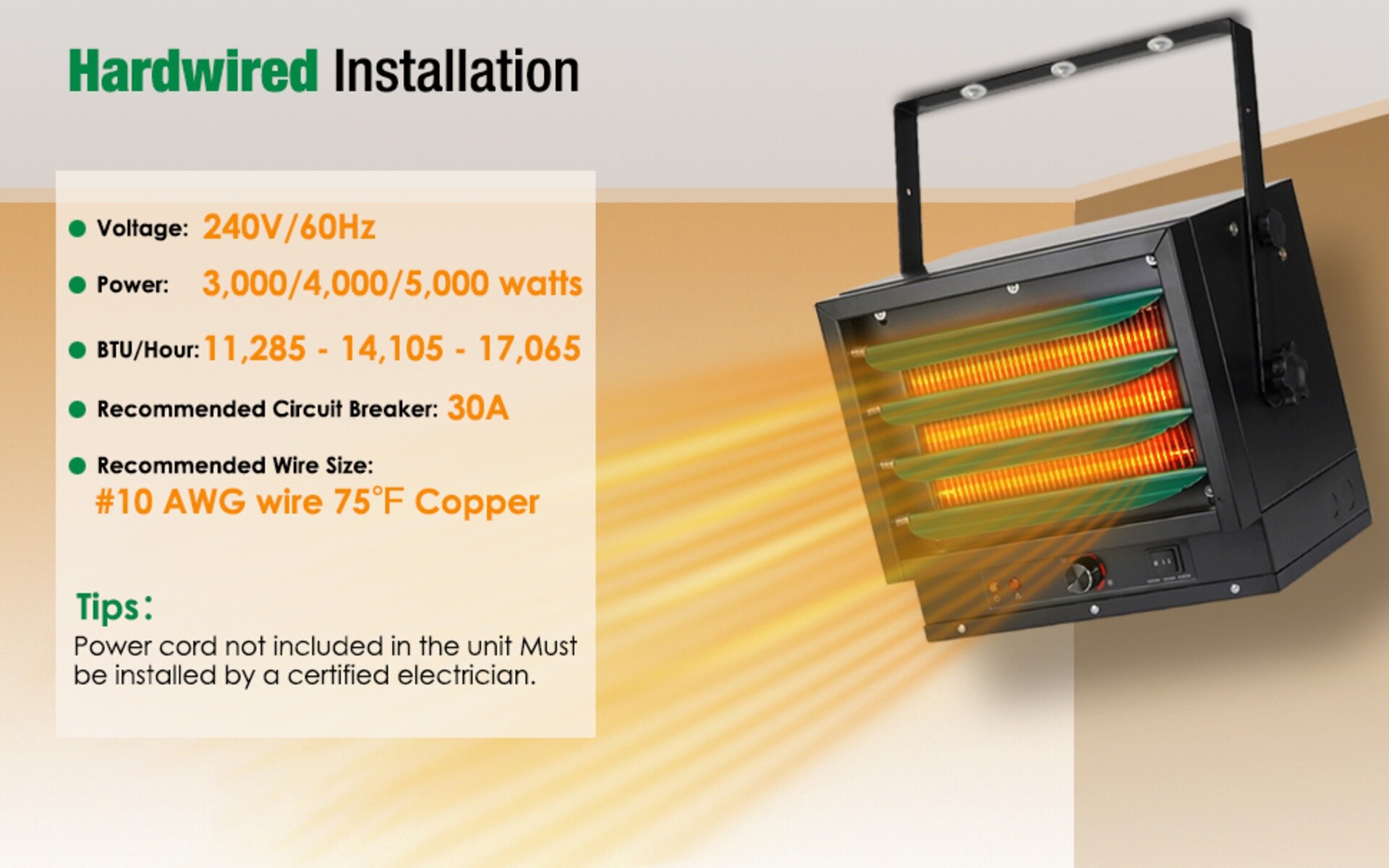 EdenDirect NCBK0408026 Portable-Electric-Heat - View #2