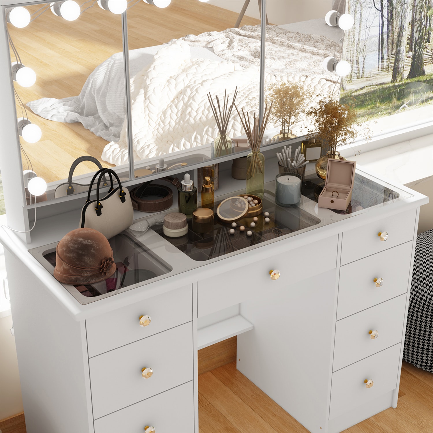 FUFU&GAGA KF210213-04 Bedroom-Vanities - View #14