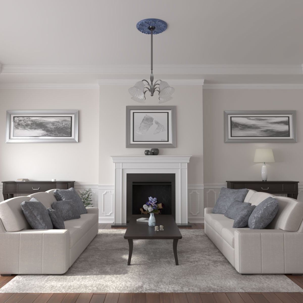 Ekena Millwork CM24MIAMF Ceiling-Medallions - View #5