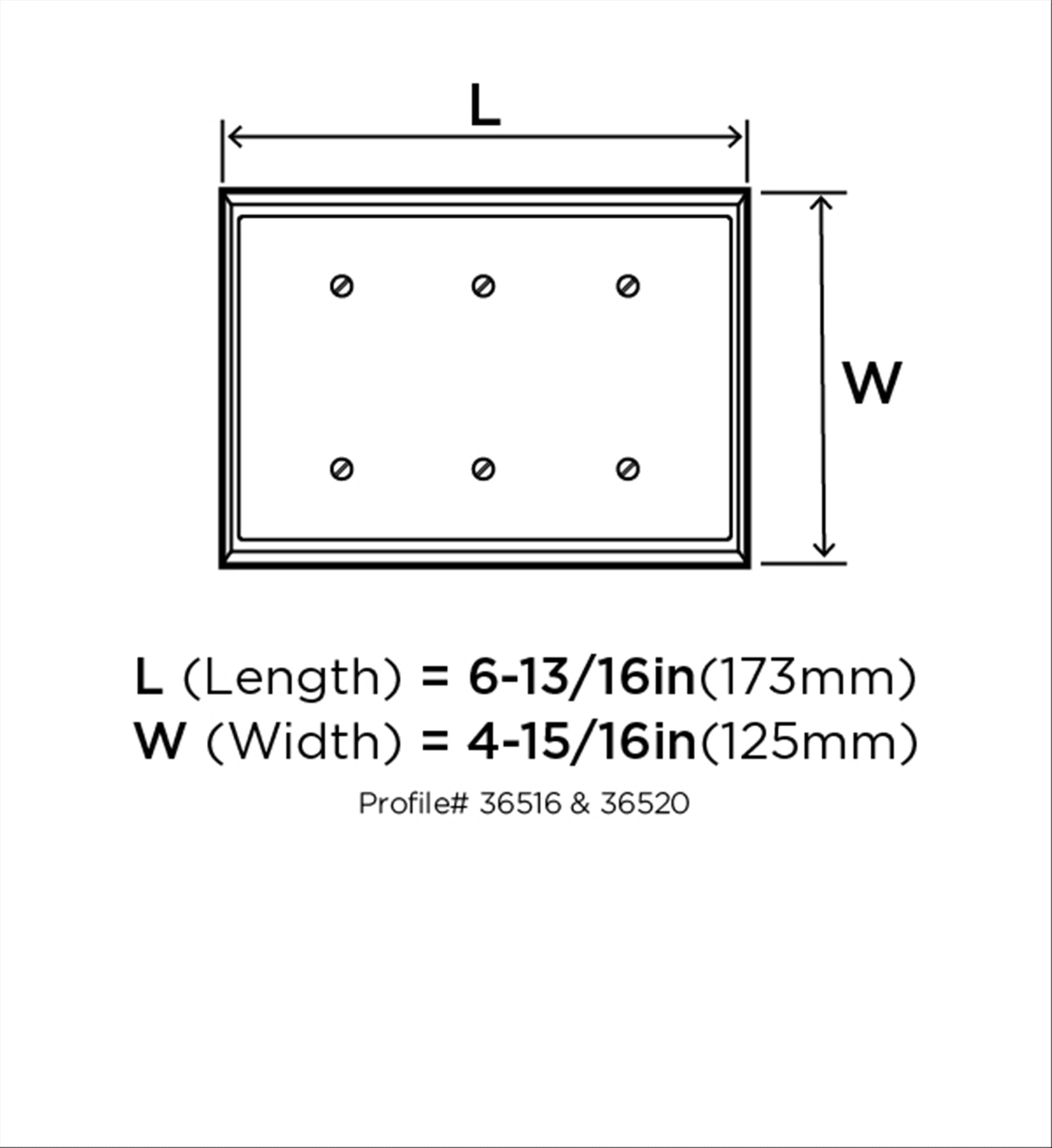 Amerock 1906960 Electrical-Wall-Plates - View #2