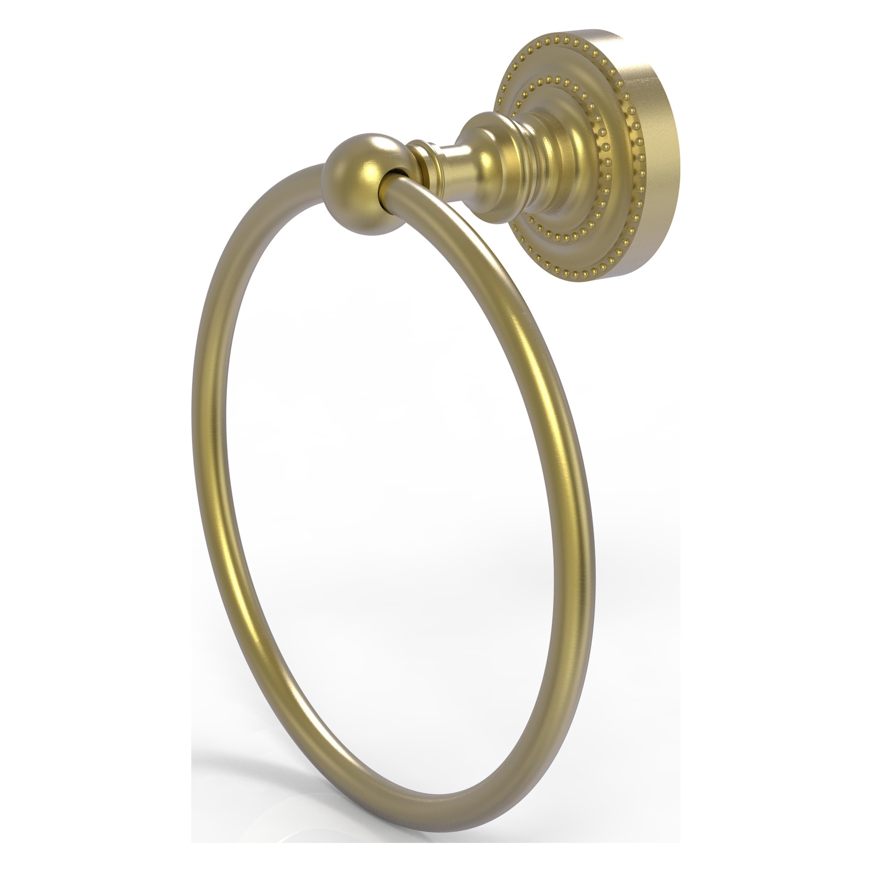 Allied Brass Bolero 6 x 6 Polished Nickel Solid Brass Towel Ring – US  Bath Store