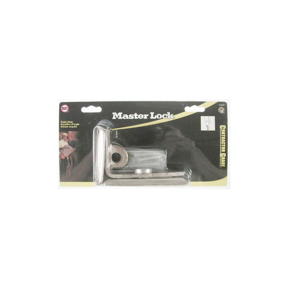 Master Lock JNSN22844  Heavy Duty Angle Bar Hasp 732DPF