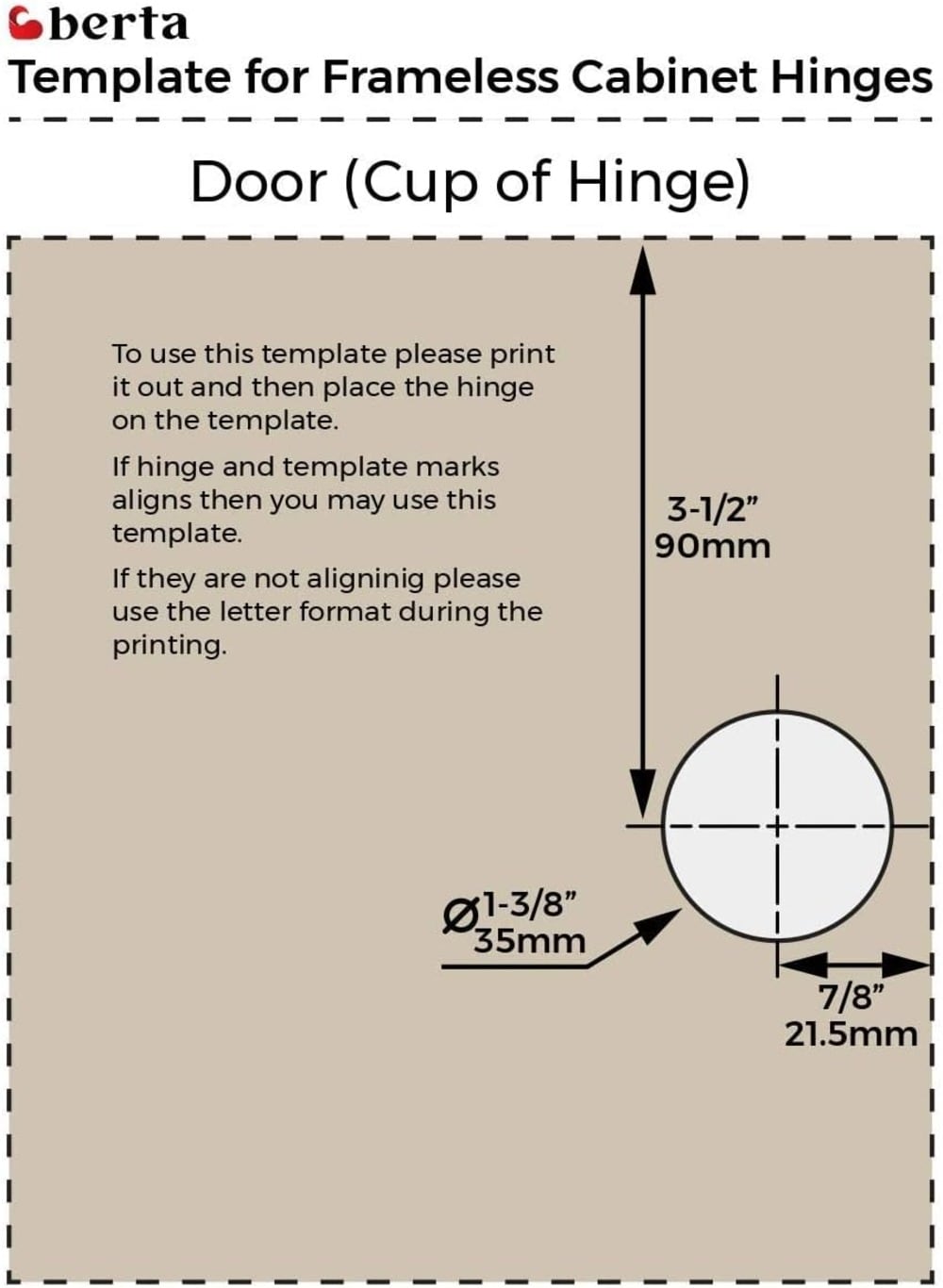 Berta 2260-2 Cabinet-Hinges - View #6