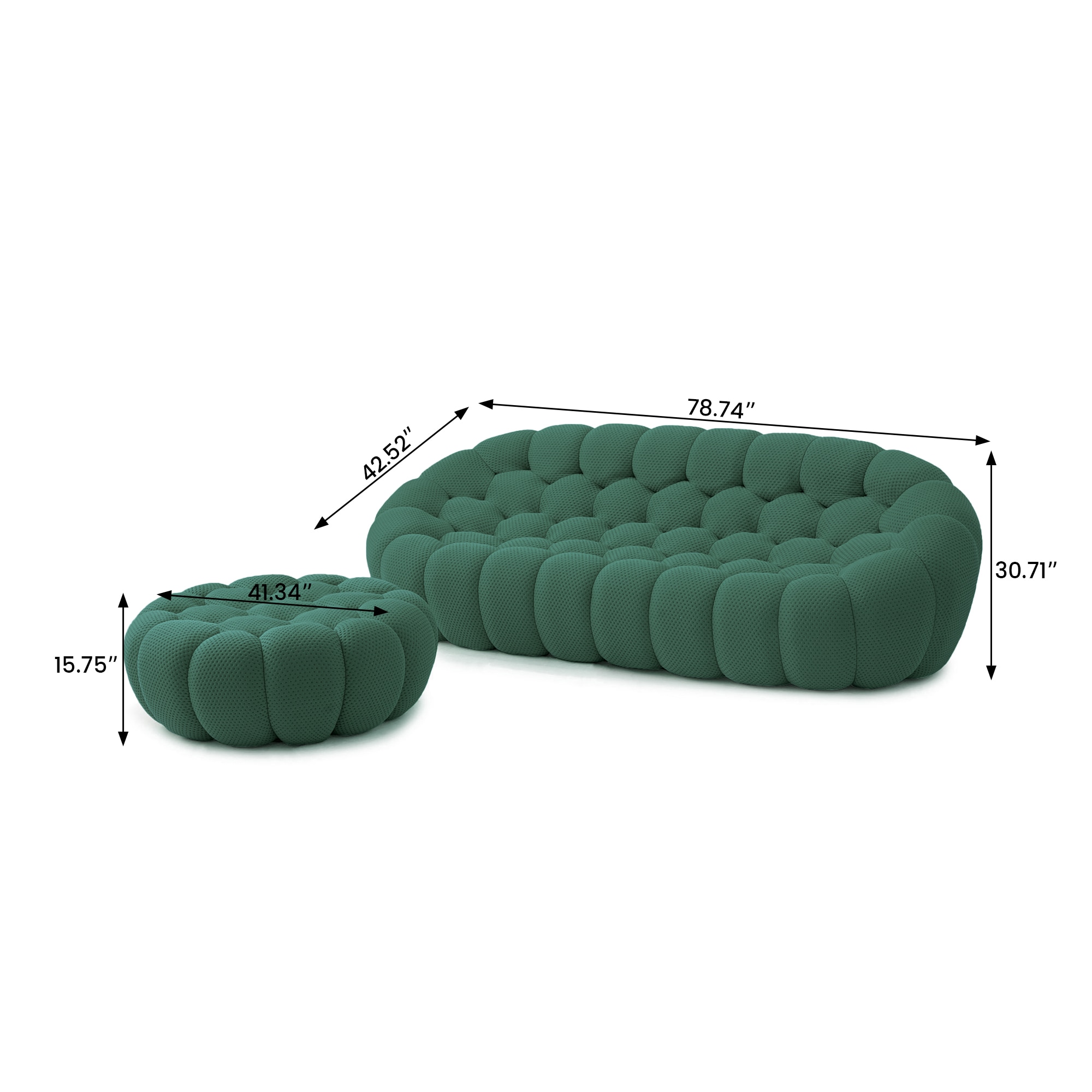 BuotiqHom DH-SF34-133GN Living-Room-Sets - View #2