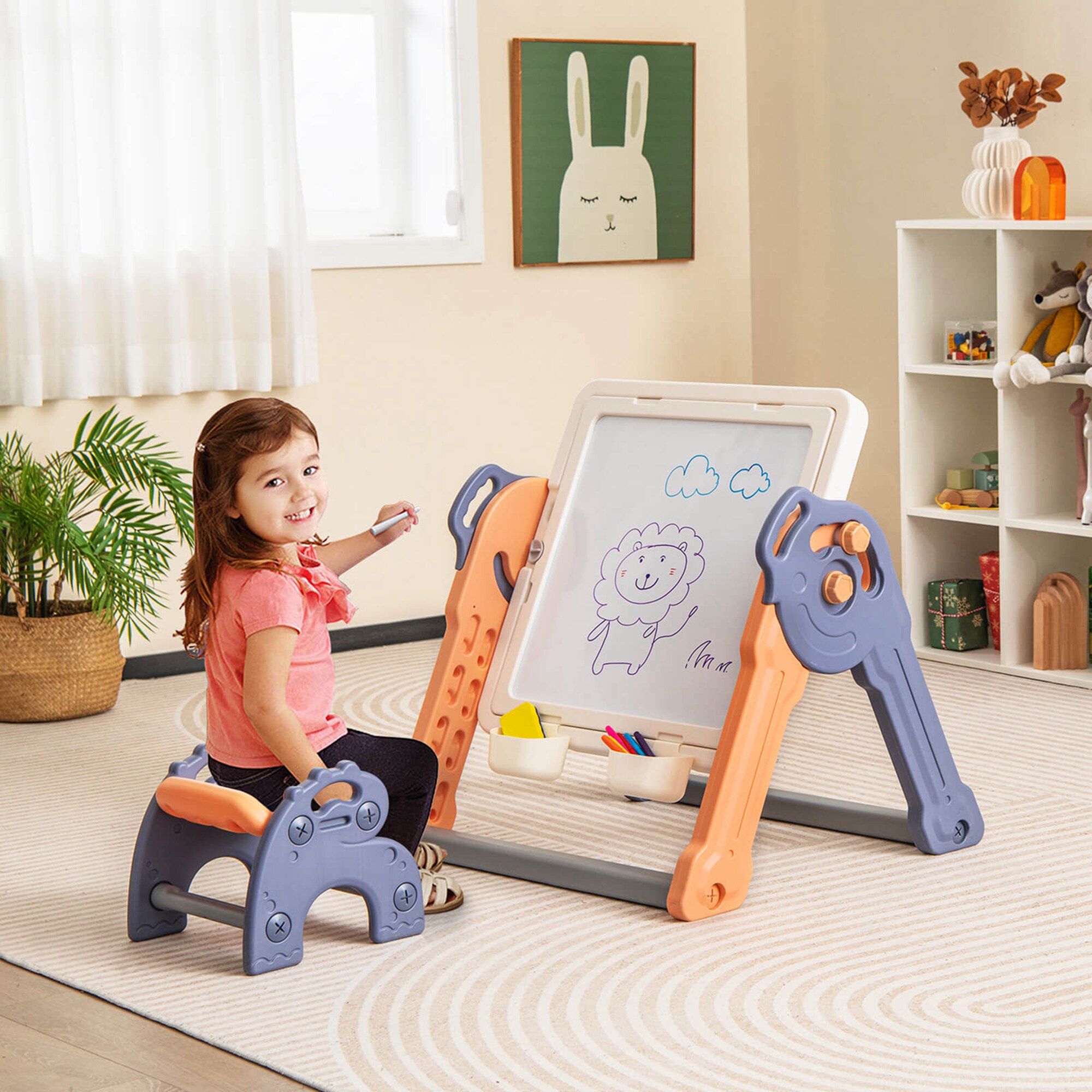Costway HCST00193 Kids-Play-Tables - View #9