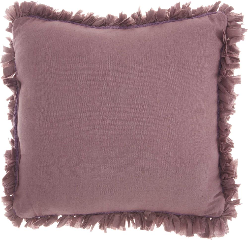 Purple best sale shag pillow