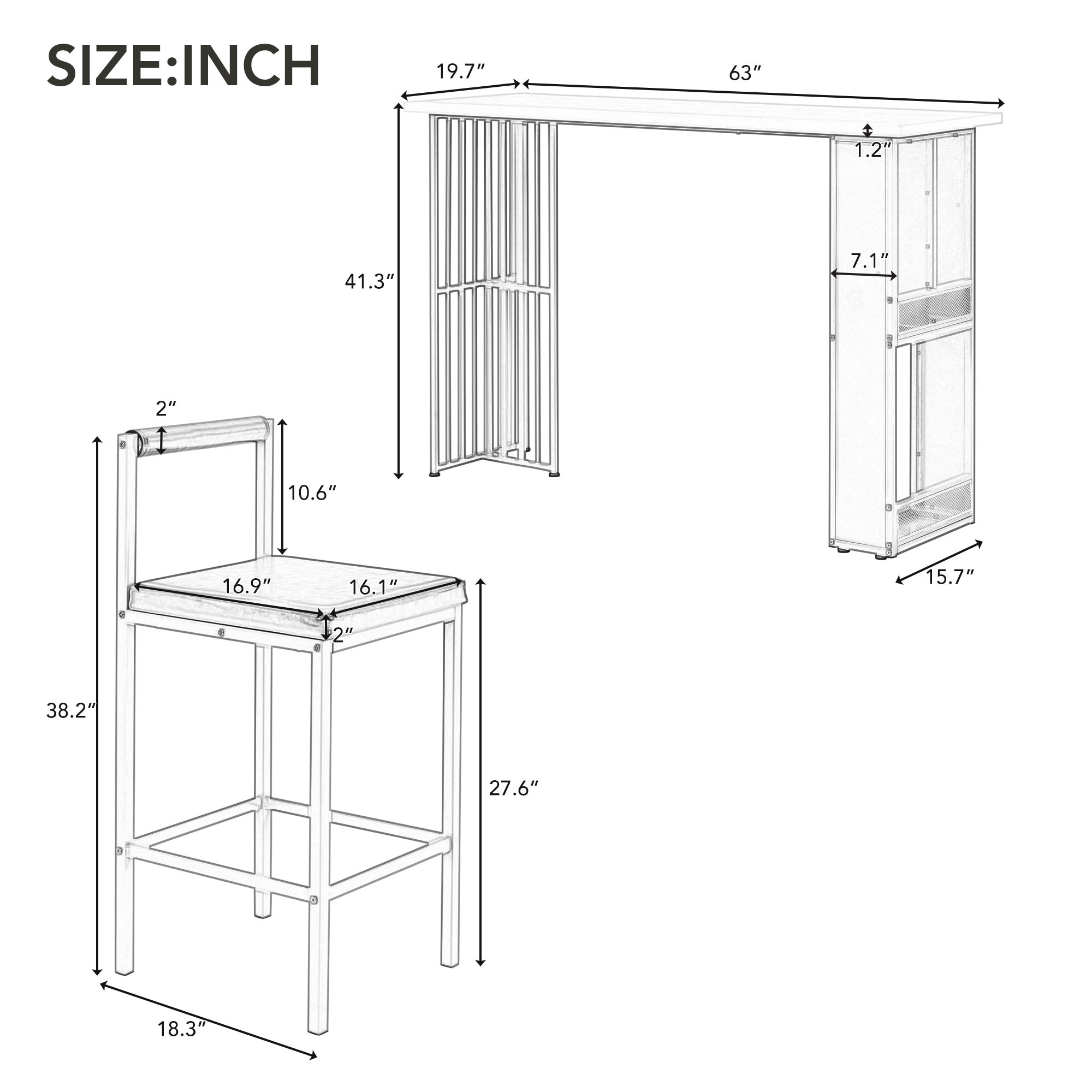ModernLuxe L-ST000115AAA Dining-Sets - View #8