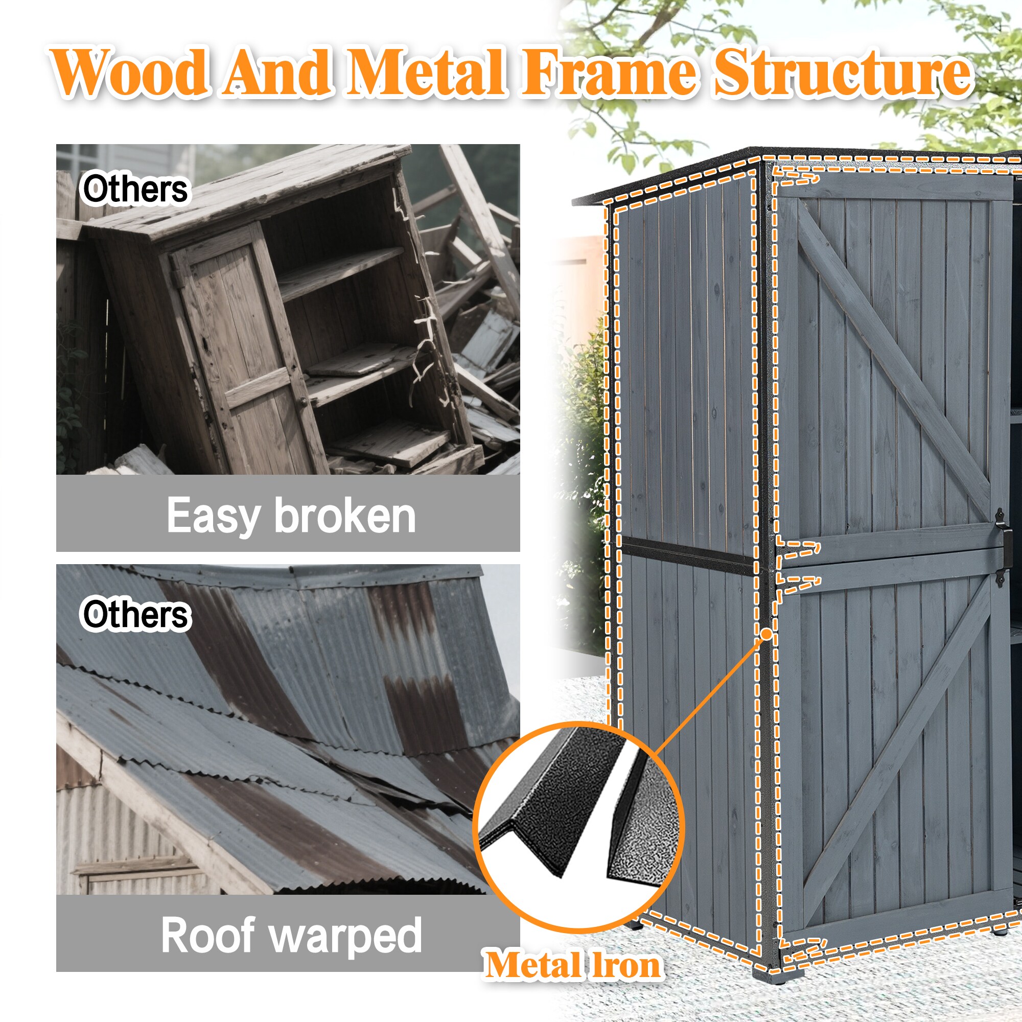 Poinic QURDS-0055S42 Wood-Storage-Buildings - View #5