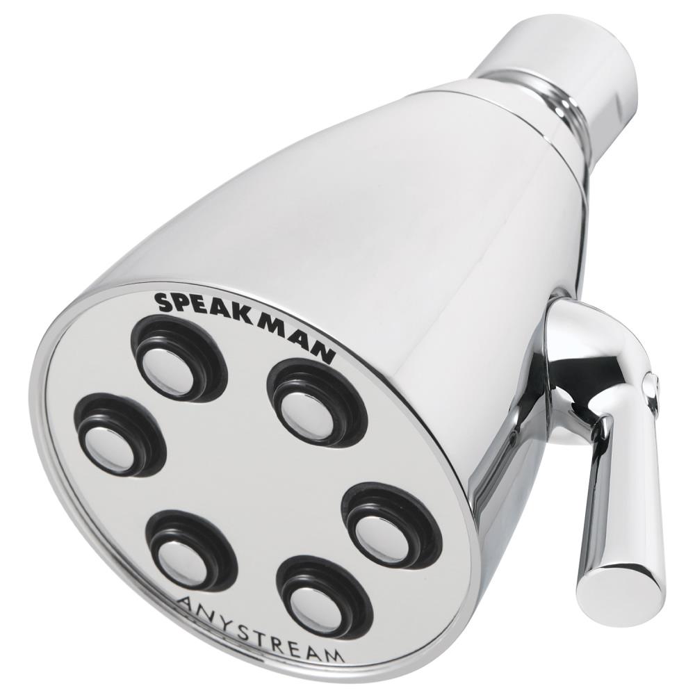 Polished Chrome Adjustable Multi-Function Shower Head
