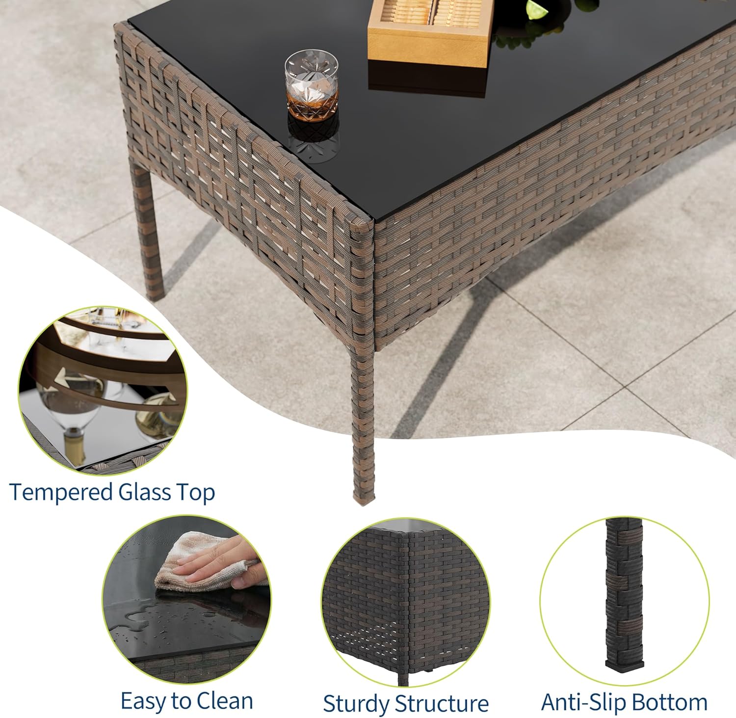 GarveeLife 34UMCFUY Patio-Conversation-Sets - View #6