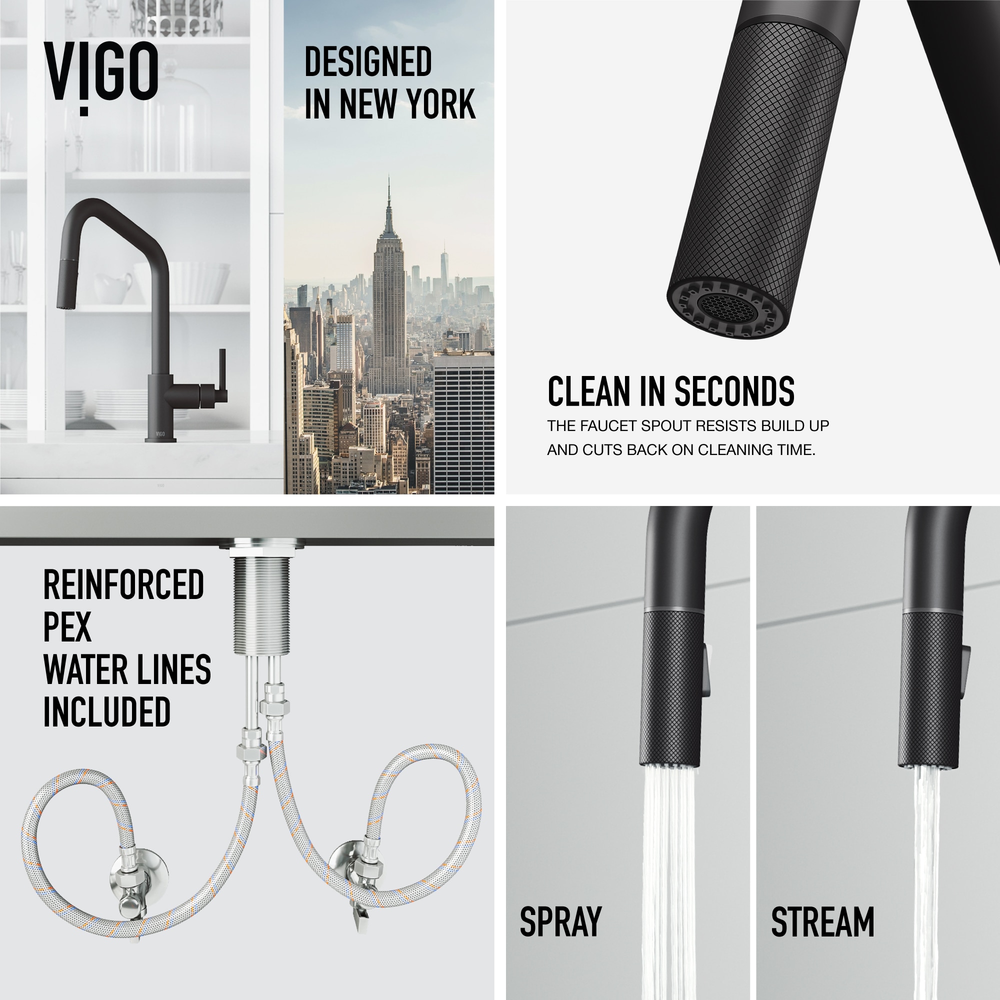 VIGO VG02038MB Kitchen-Faucets - View #6