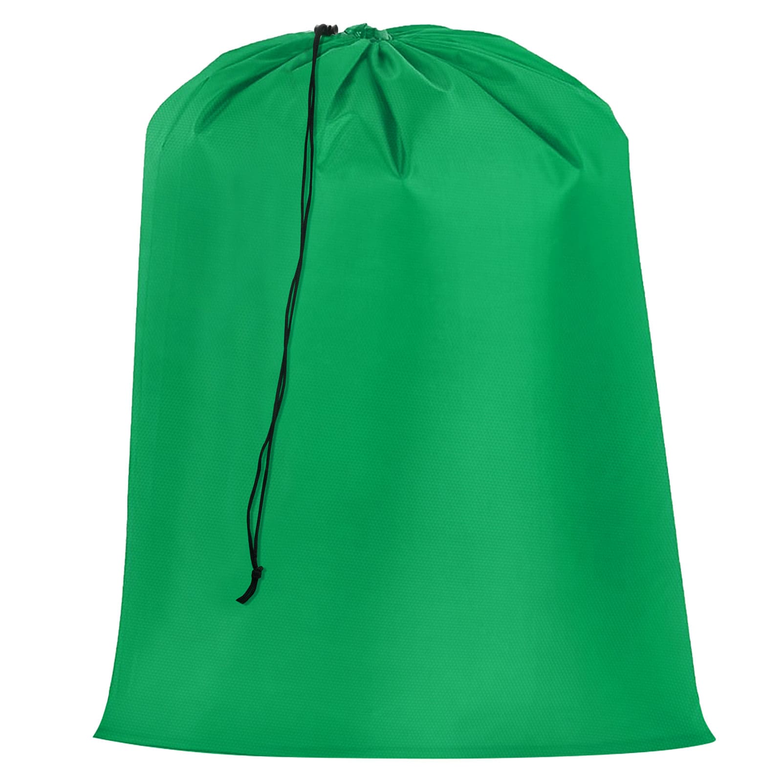 Unique Bargains Laundry Bag With Drawstring Closure 28x40inch Extra Large Heavy Duty Clothes Bag for College Dorm Camp Travel Trip Storage Green