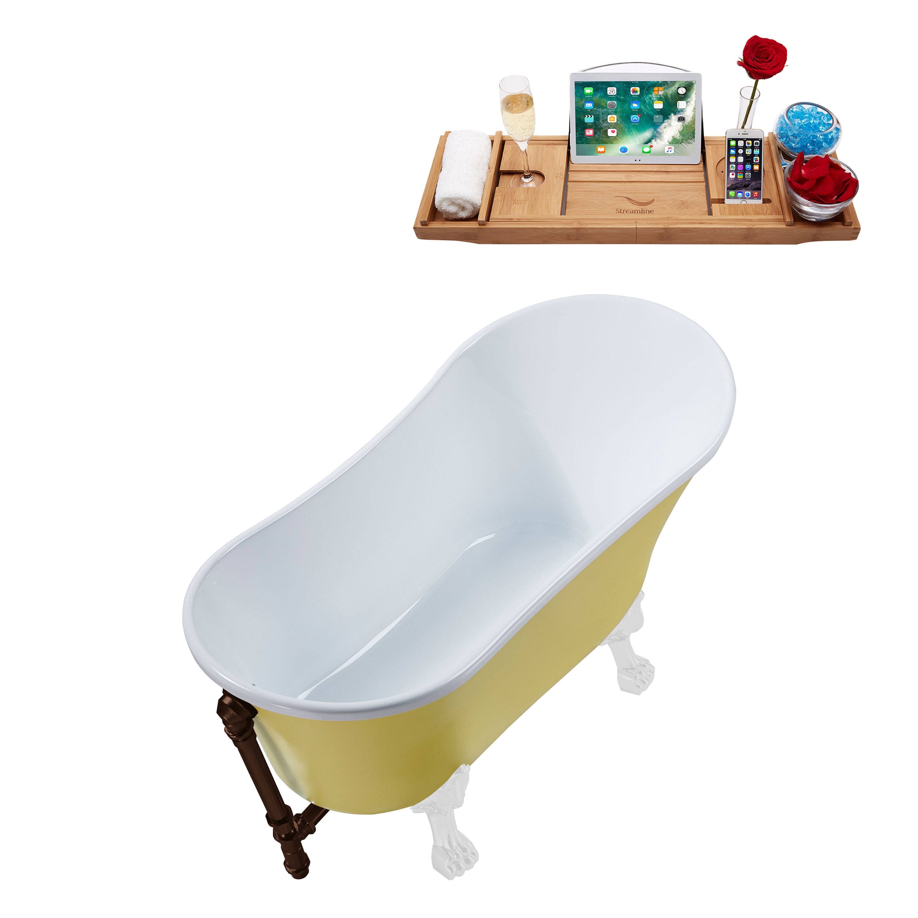 Streamline N354WH-ORB bathtubs - View #3