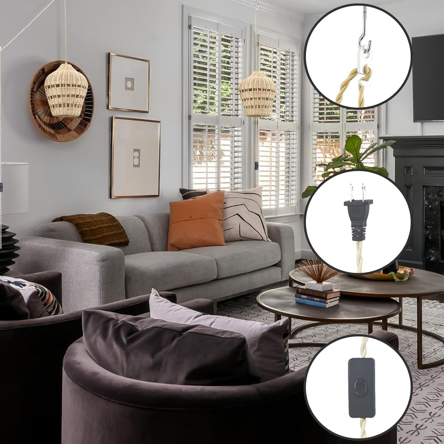 Claxy SH-T5342DU-C Pendant-Lights - View #3