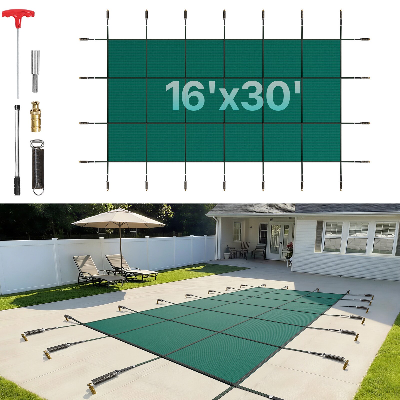 Mecale YAS-F361ET Pool-Covers - View #2