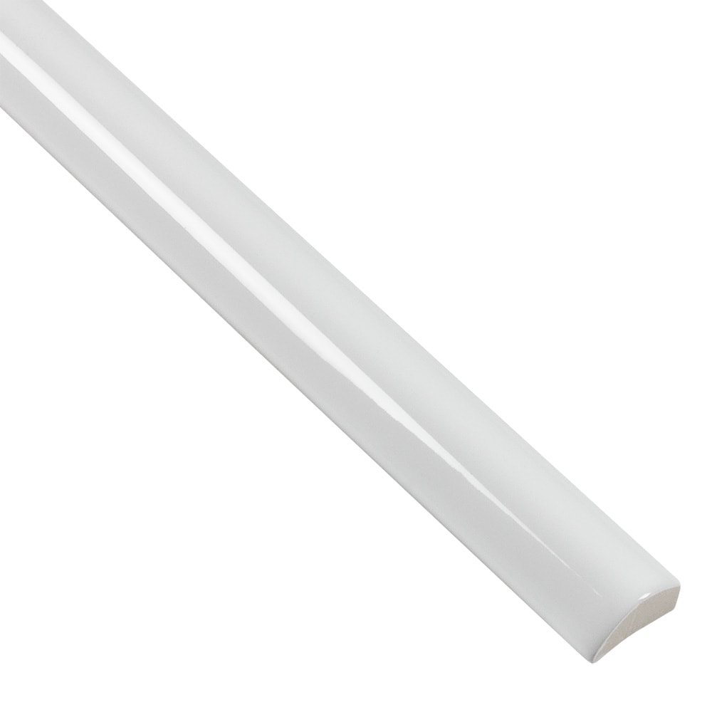 Ivy Hill Tile Moze White 0.75 in. x 12 in. Ceramic Pencil Liner