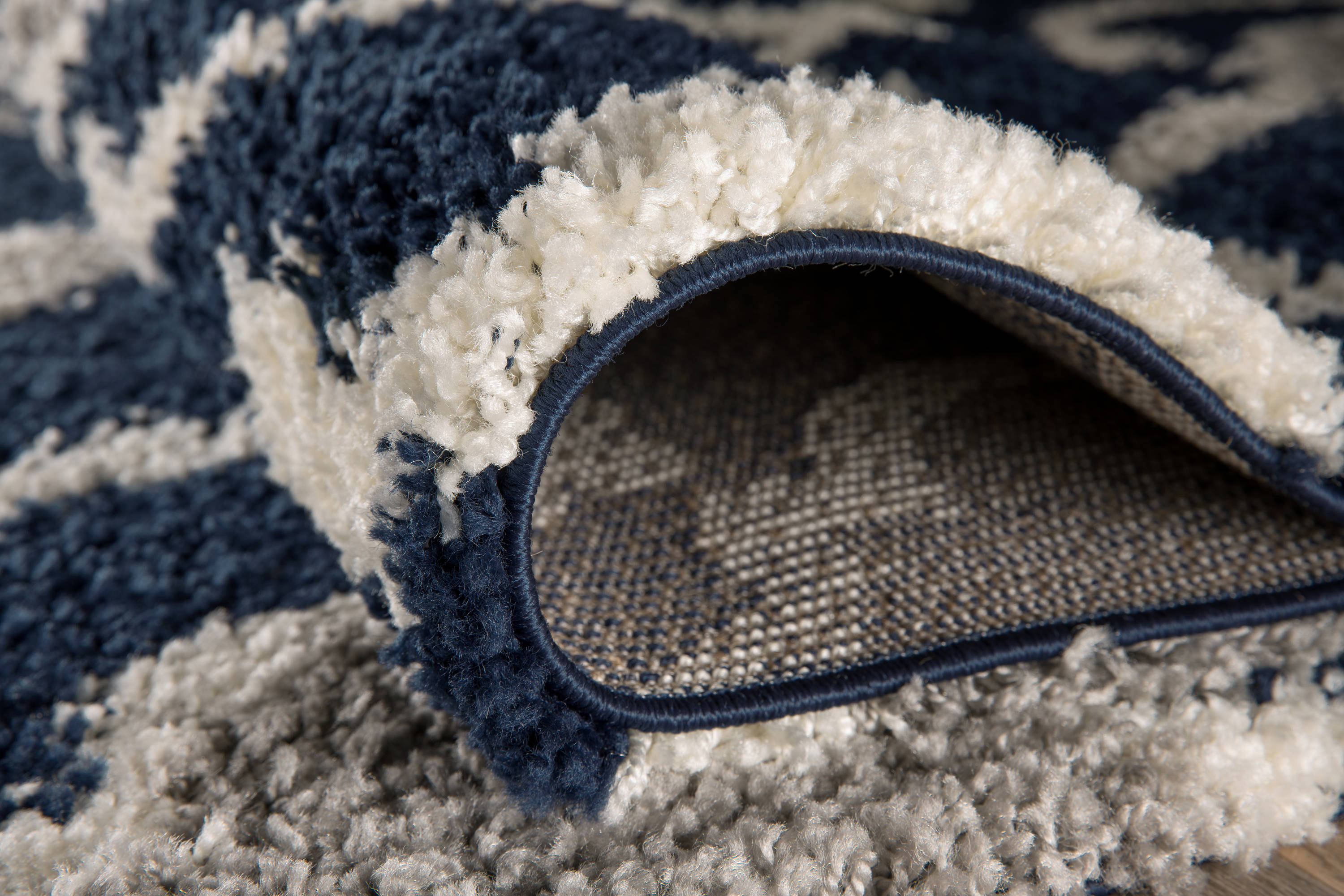 World Rug Gallery 2525 NAVY 8X10 rugs - View #4
