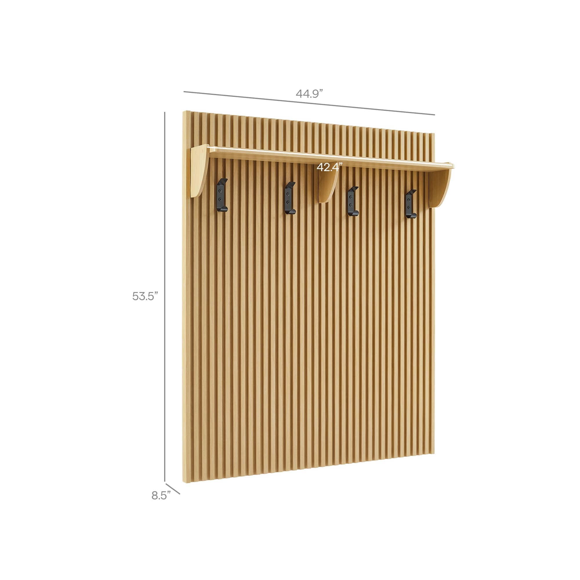 Modway EEI-7472-OAK Coatrack-Stands-Pedestals - View #3