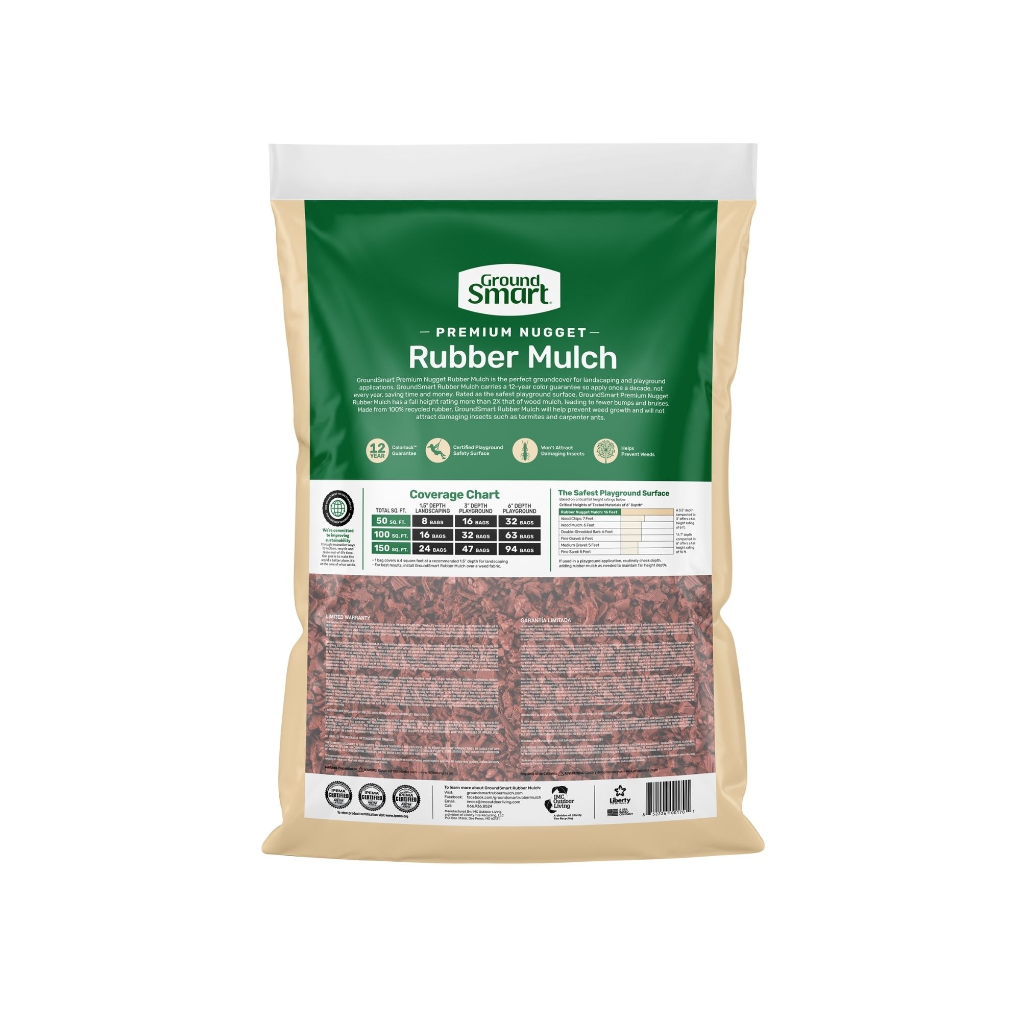 GroundSmart GSNG08RD96 Bagged-Mulch - View #4