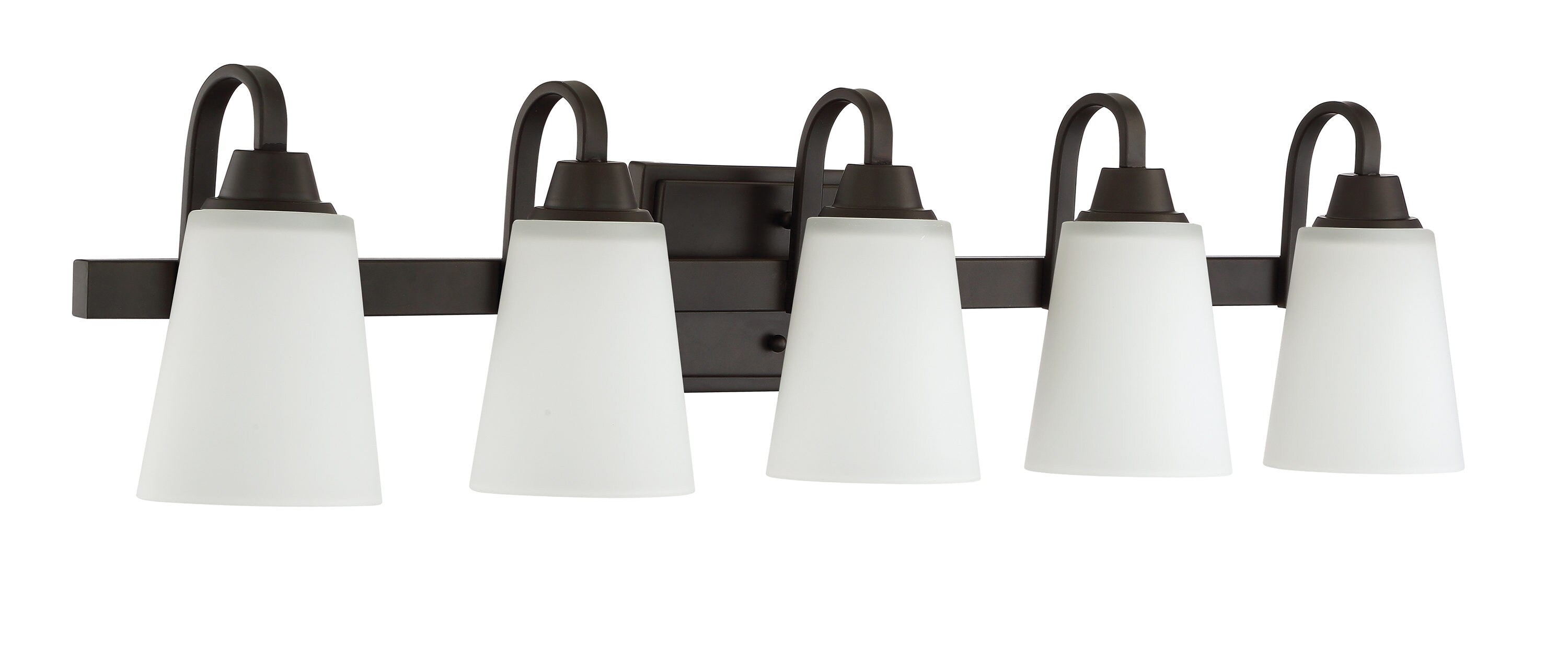 Craftmade 41905-ESP Grace 37-in 5 -Light Bronze Modern/contemporary Vanity light