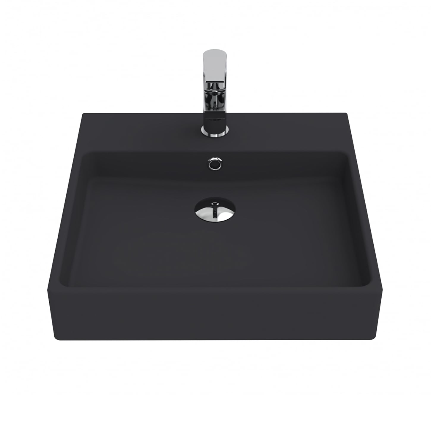 WS Bath Collections SIMPLE 50.50B.01 BG Bath-Sink - View #3
