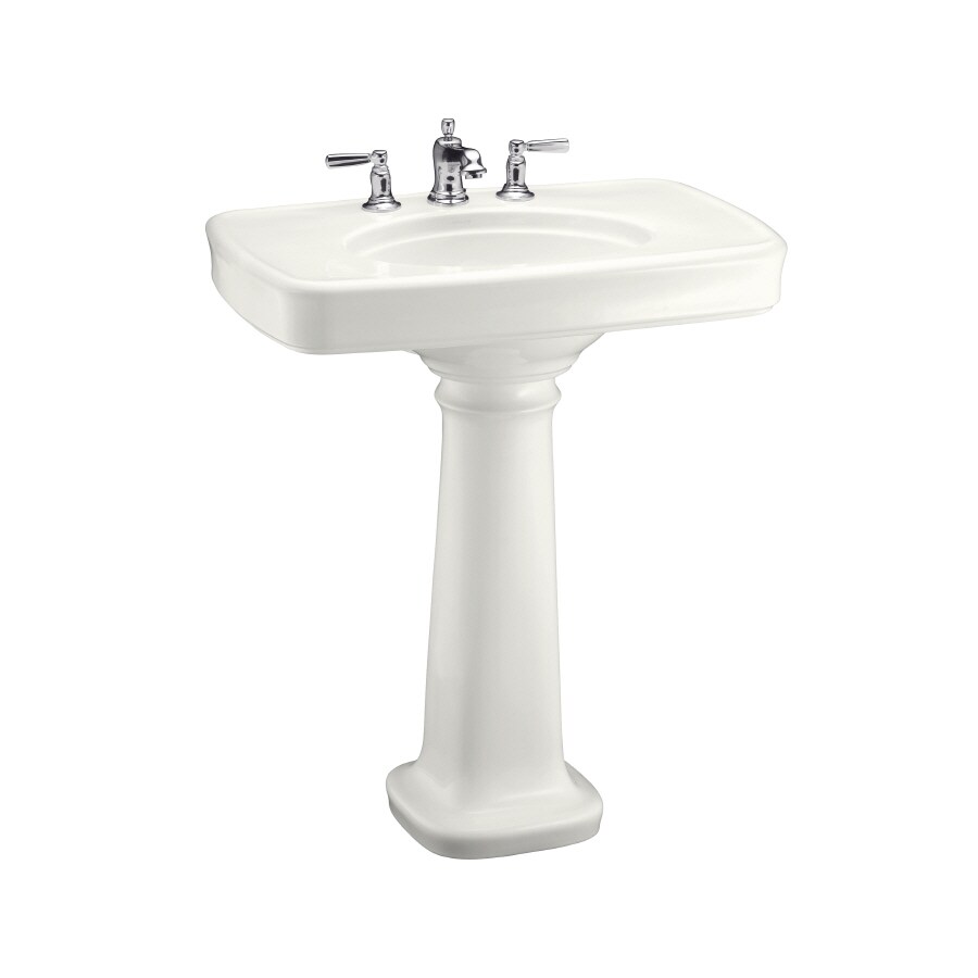 Kohler Sos Koh Bancroft Ped Lav Single In The Pedestal Sinks Department 