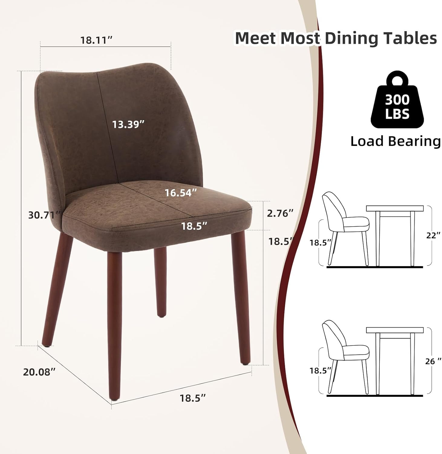 Qeetex LHF-CY-7BL108 Dining-Chairs - View #2